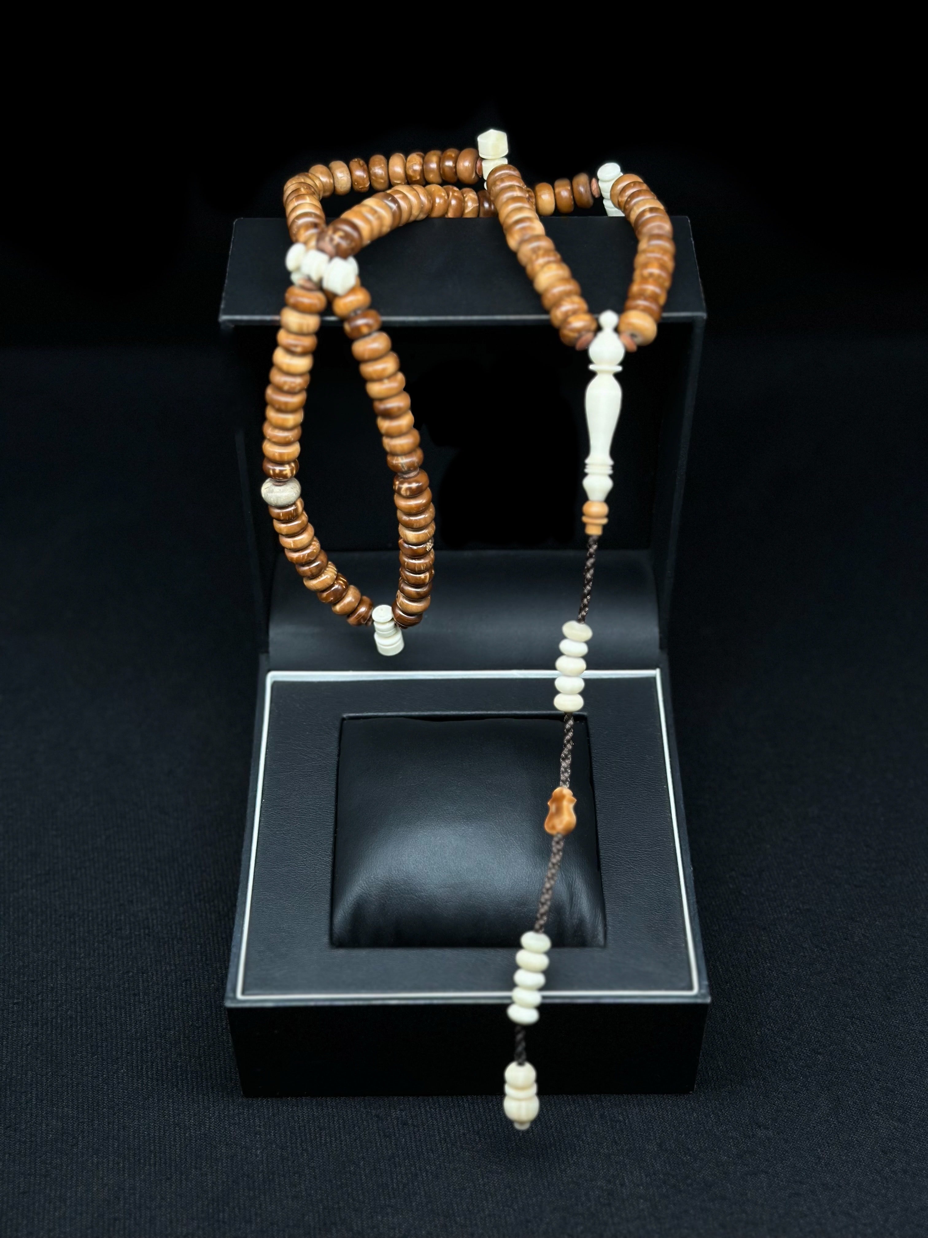 Pure Kuka Wood x Cow Bone Tasbih