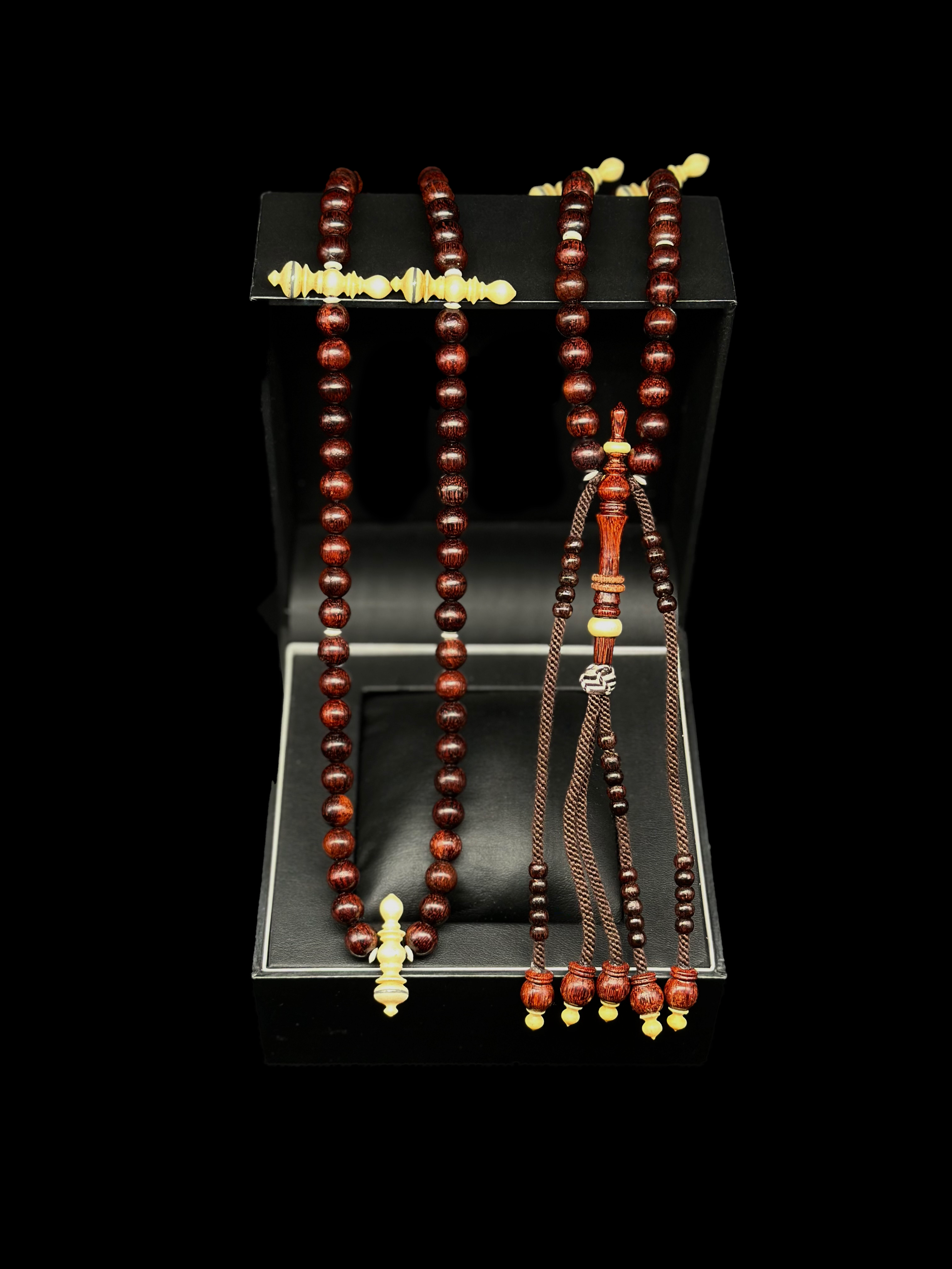 Tamarind x Cow Bone Rumi Model Tasbih