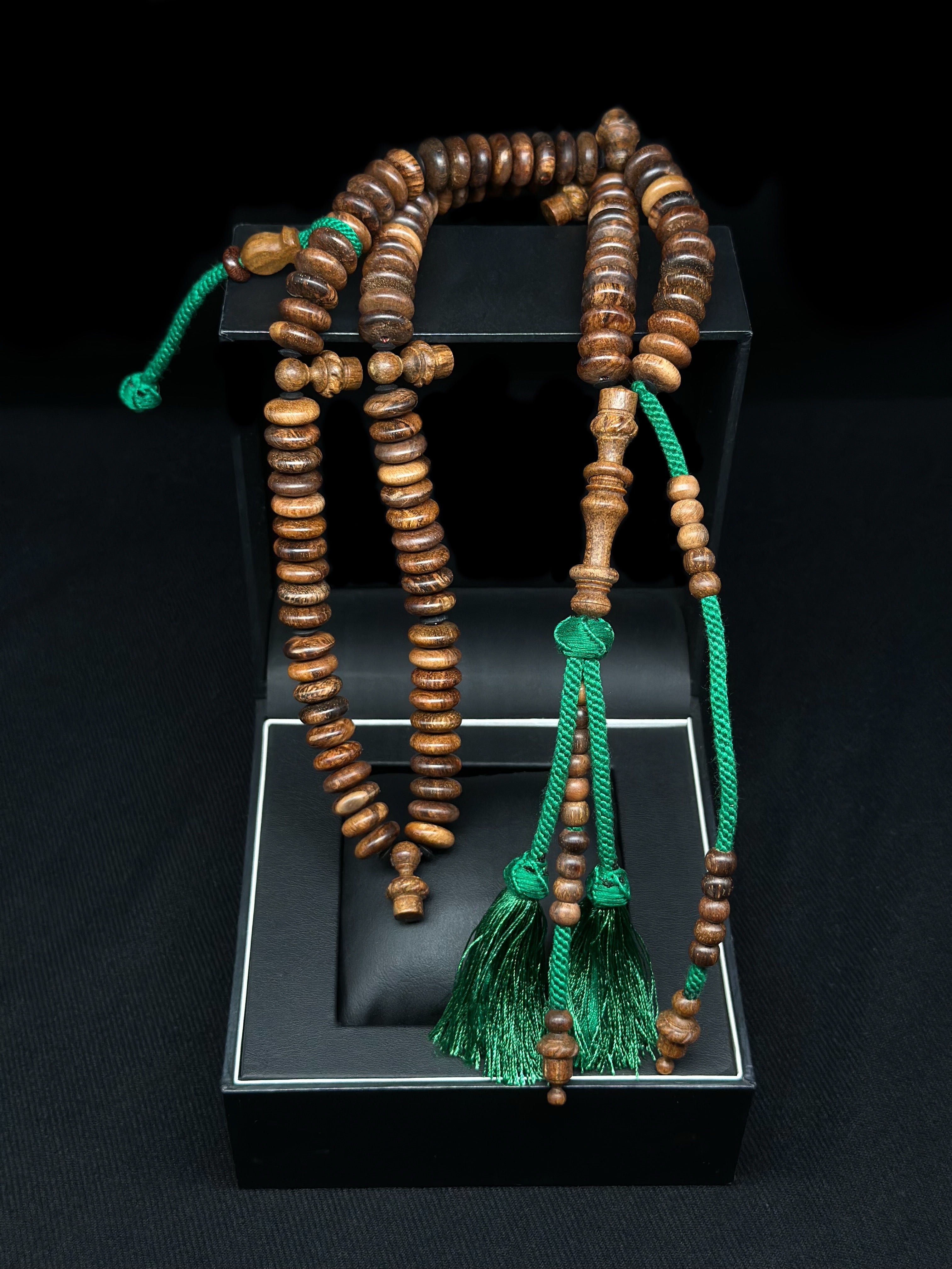 Grade A Oud Agarwood Tasbih Rumi Model