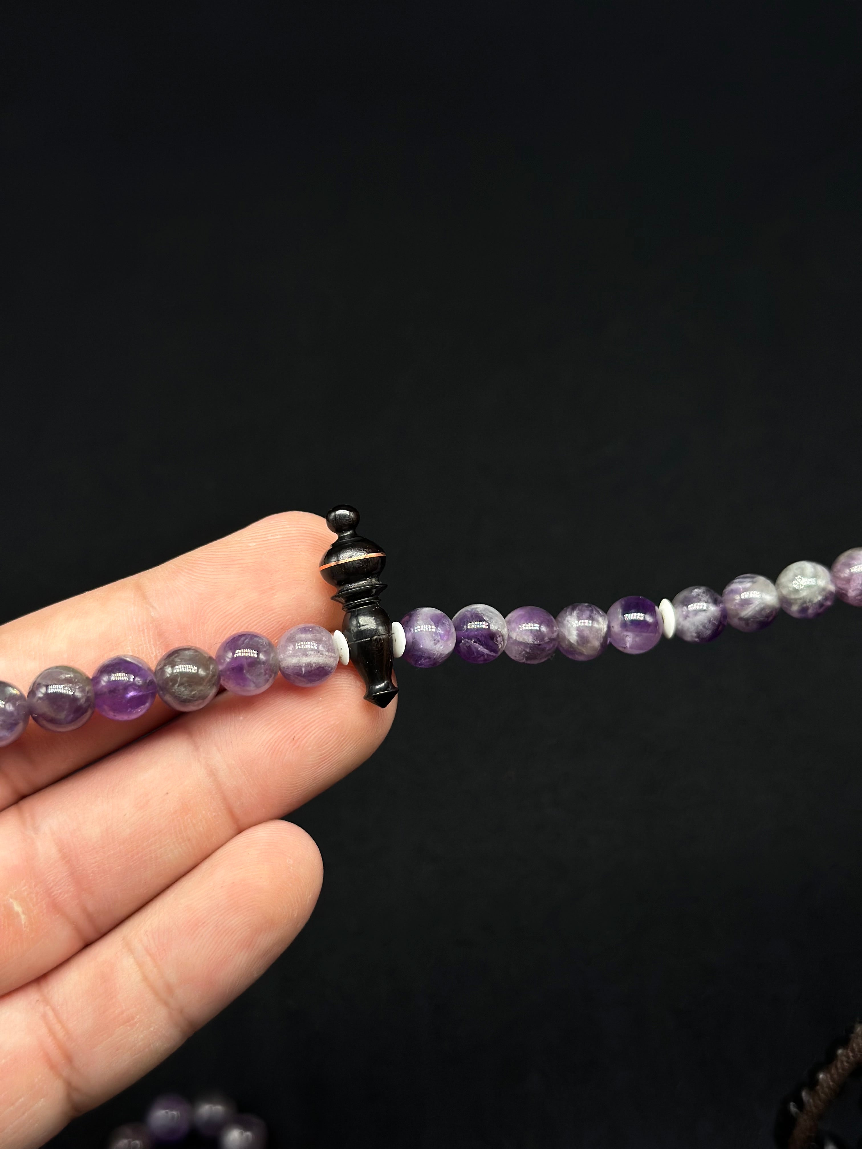 Amethyst x Ebony Tasbih