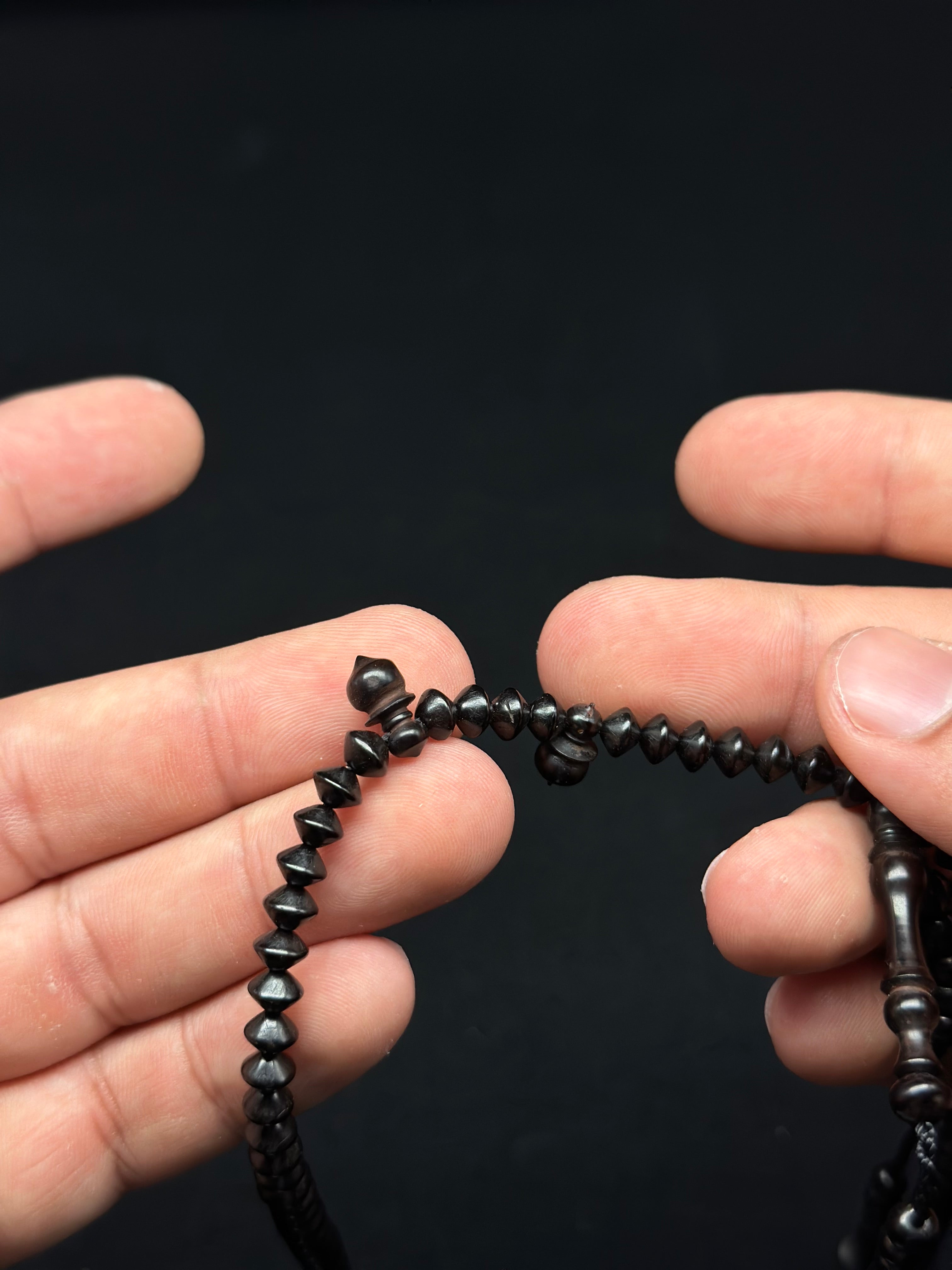 Adjustable Ebony 200 Bead Tasbih (XXS)