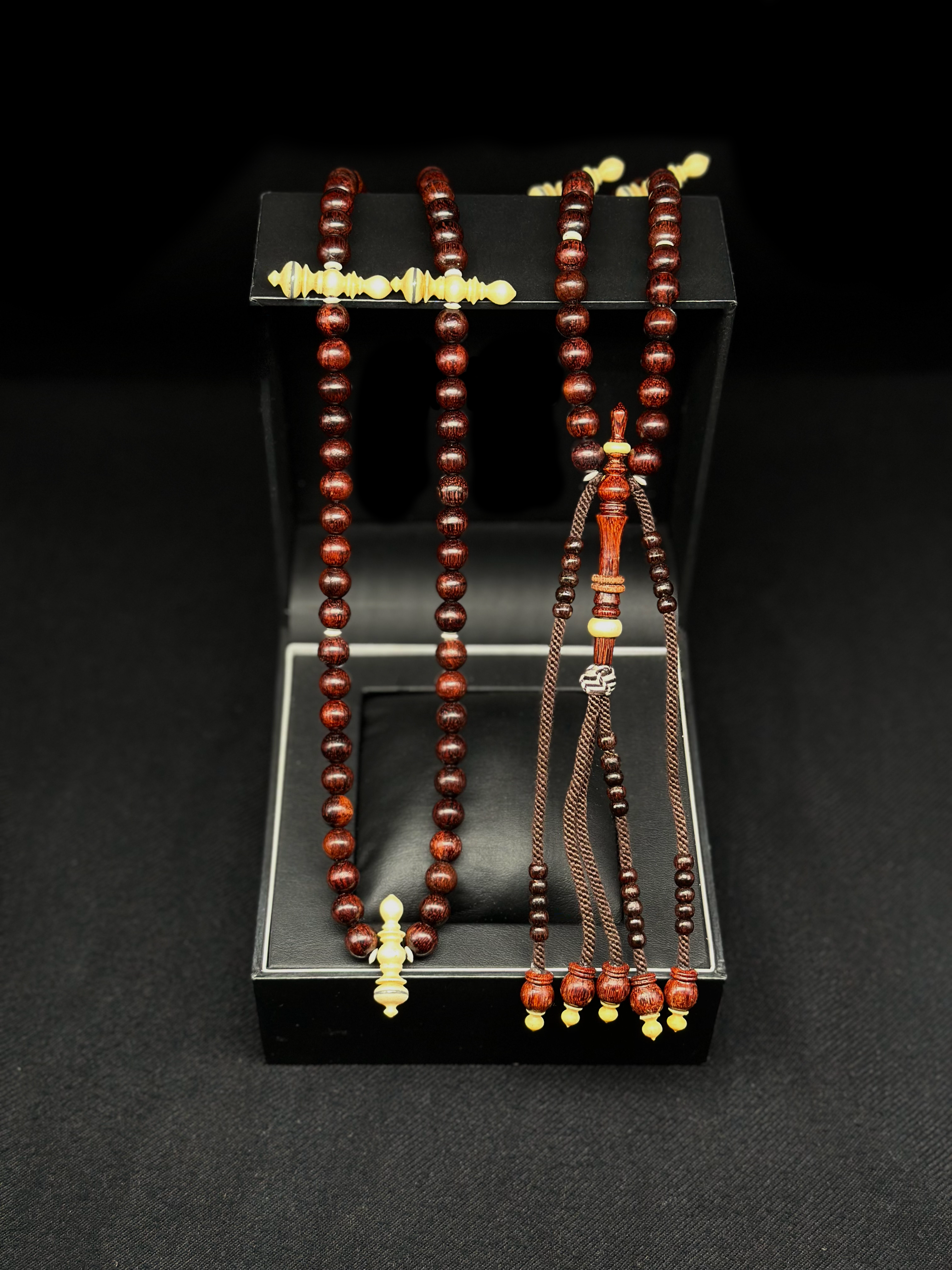 Tamarind x Cow Bone Rumi Model Tasbih