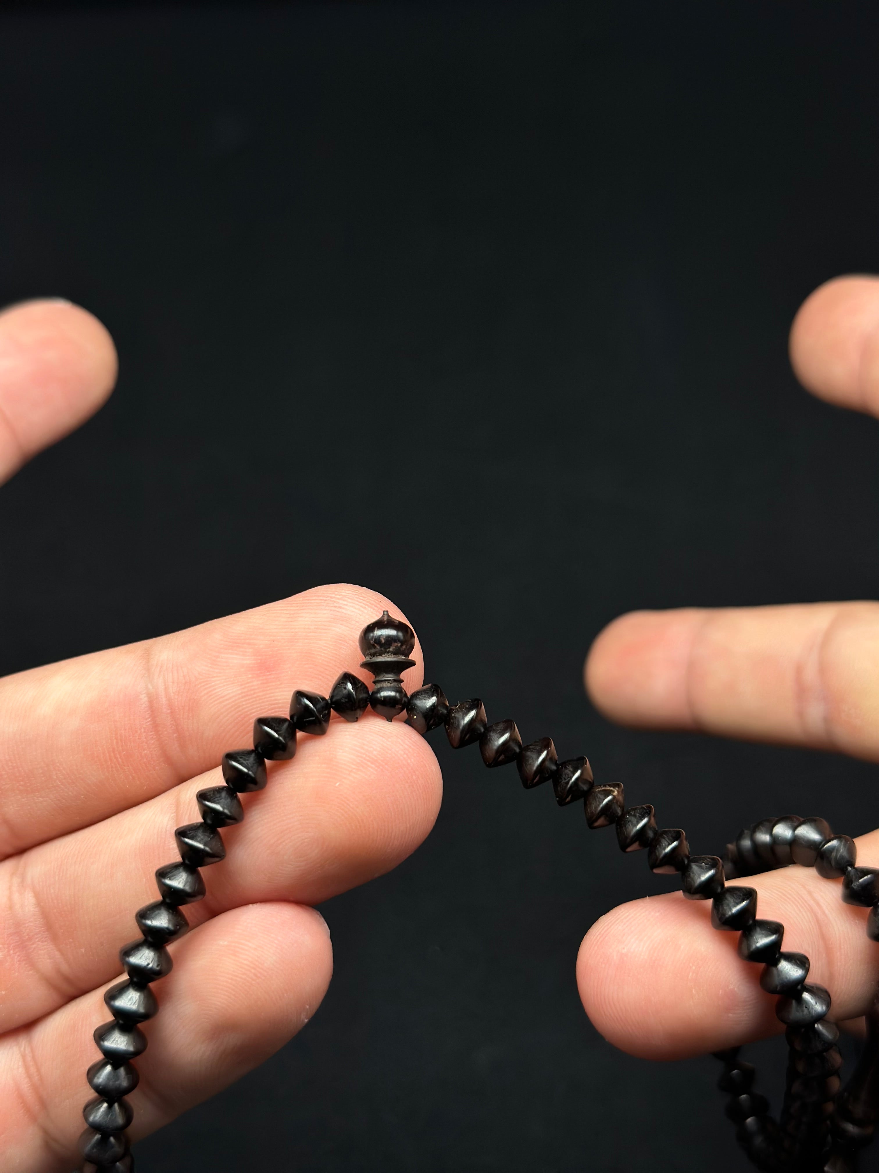 Adjustable Ebony 200 Bead Tasbih (XXS)