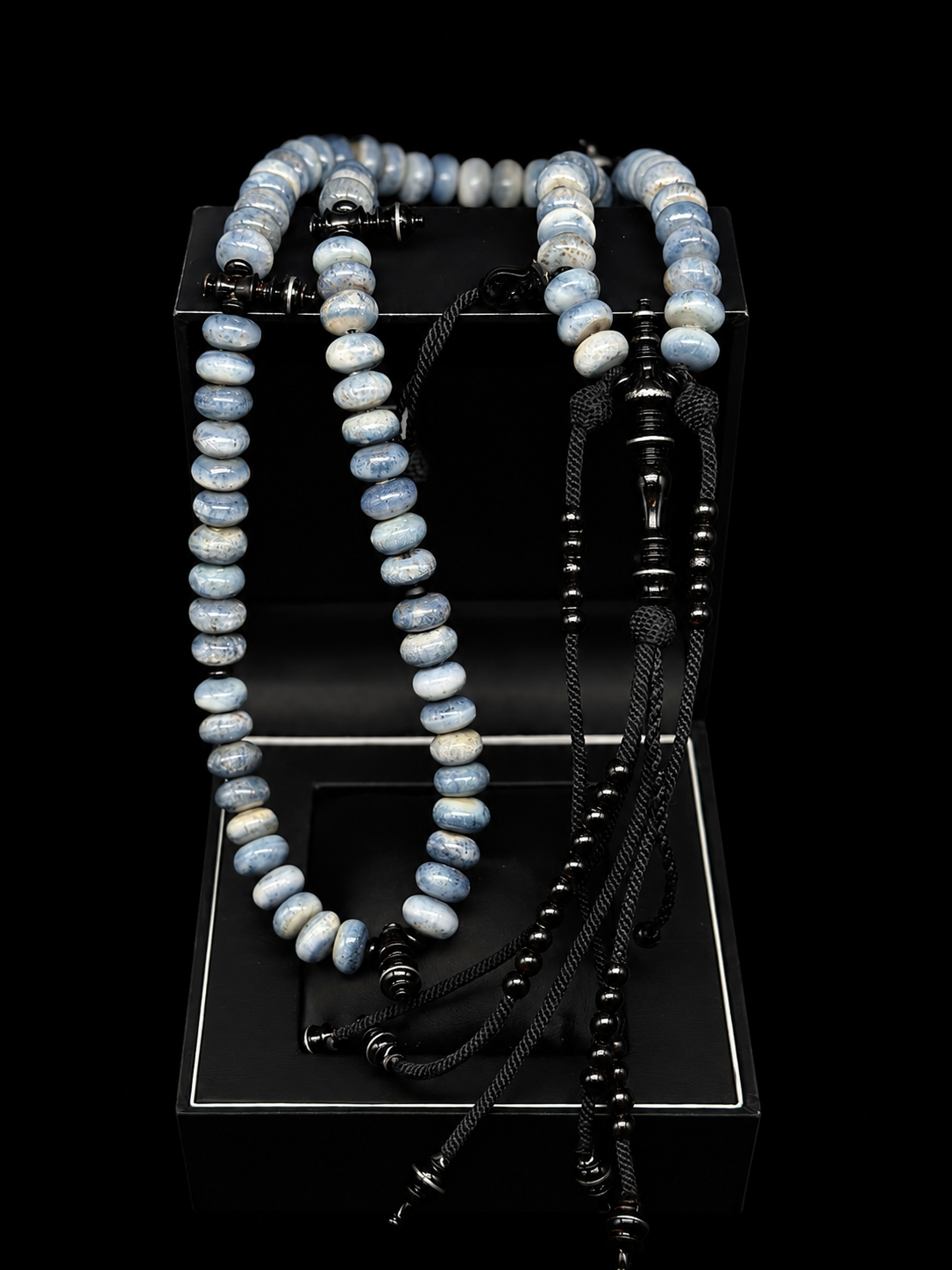 Blue Marjan x Yusr Tasbih