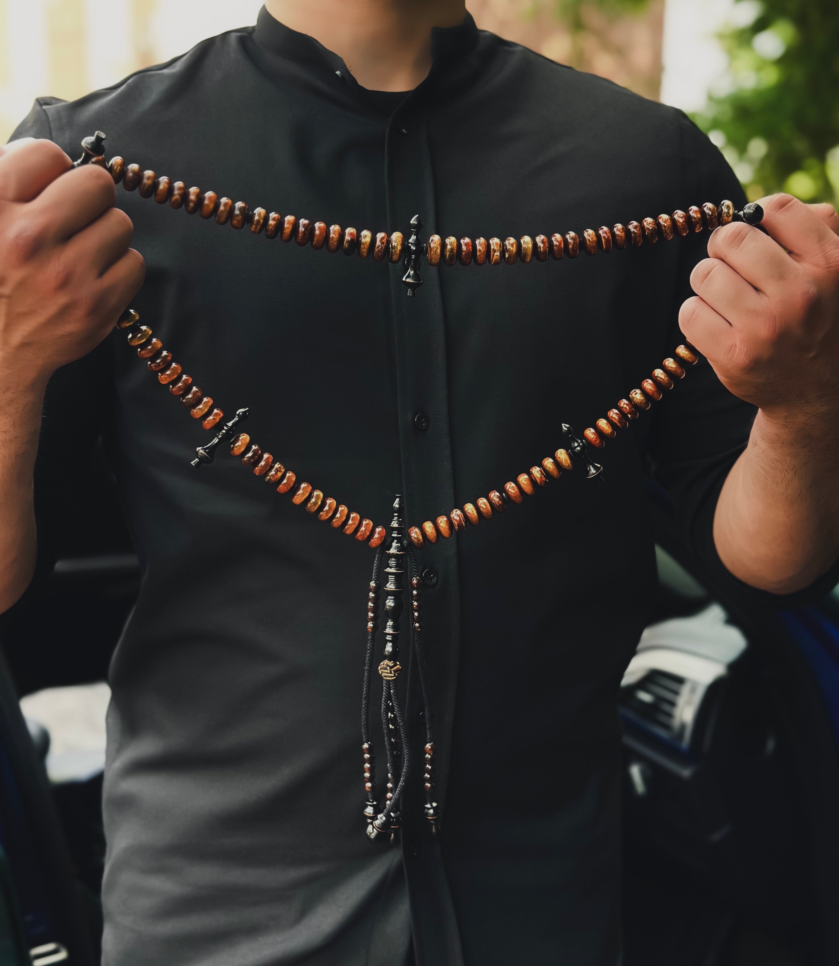 King Gold Yusr x Ebony Tasbih