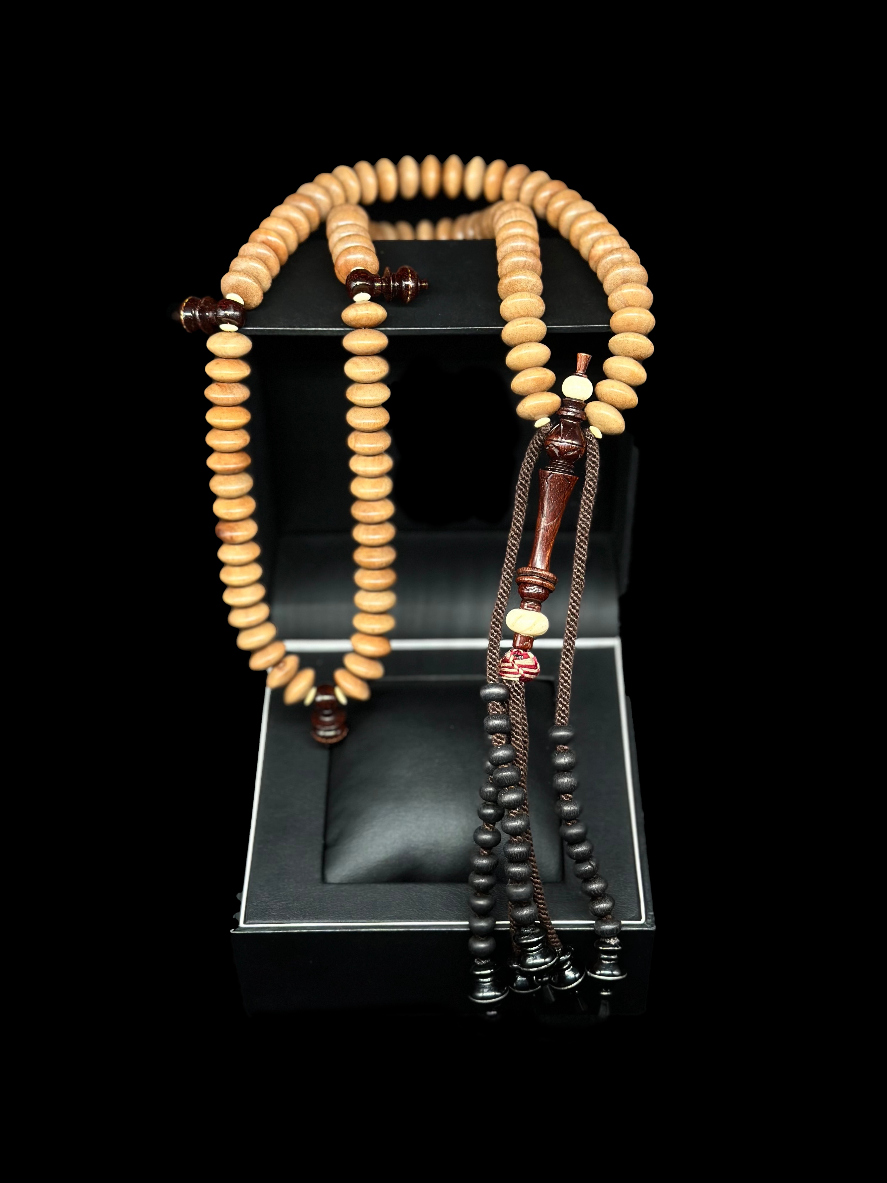 Kemuning, Tamarind & Ebony Rumi Model Tasbih