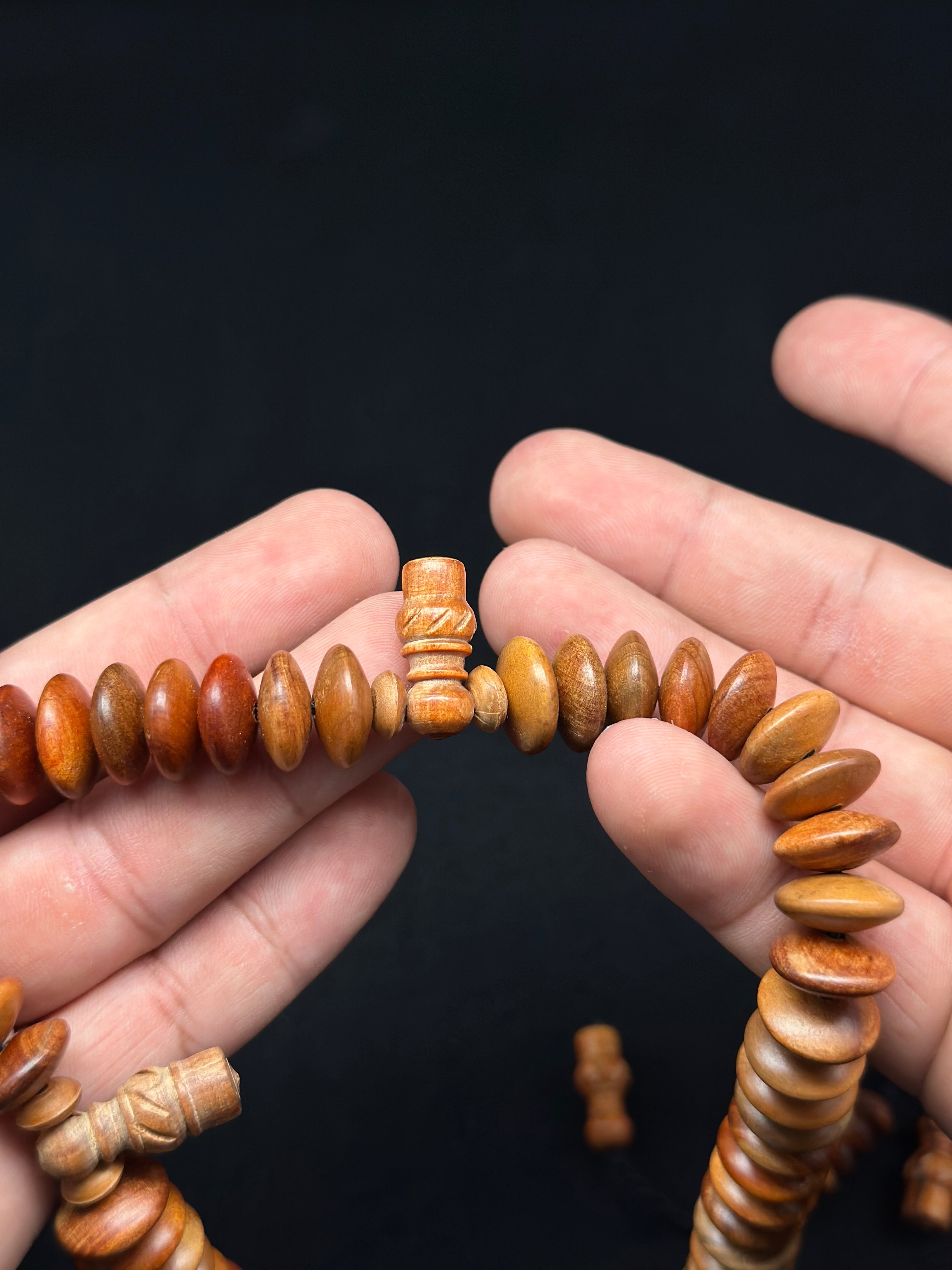 Pure Red Agarwood Rumi Model Darqawi Tasbih