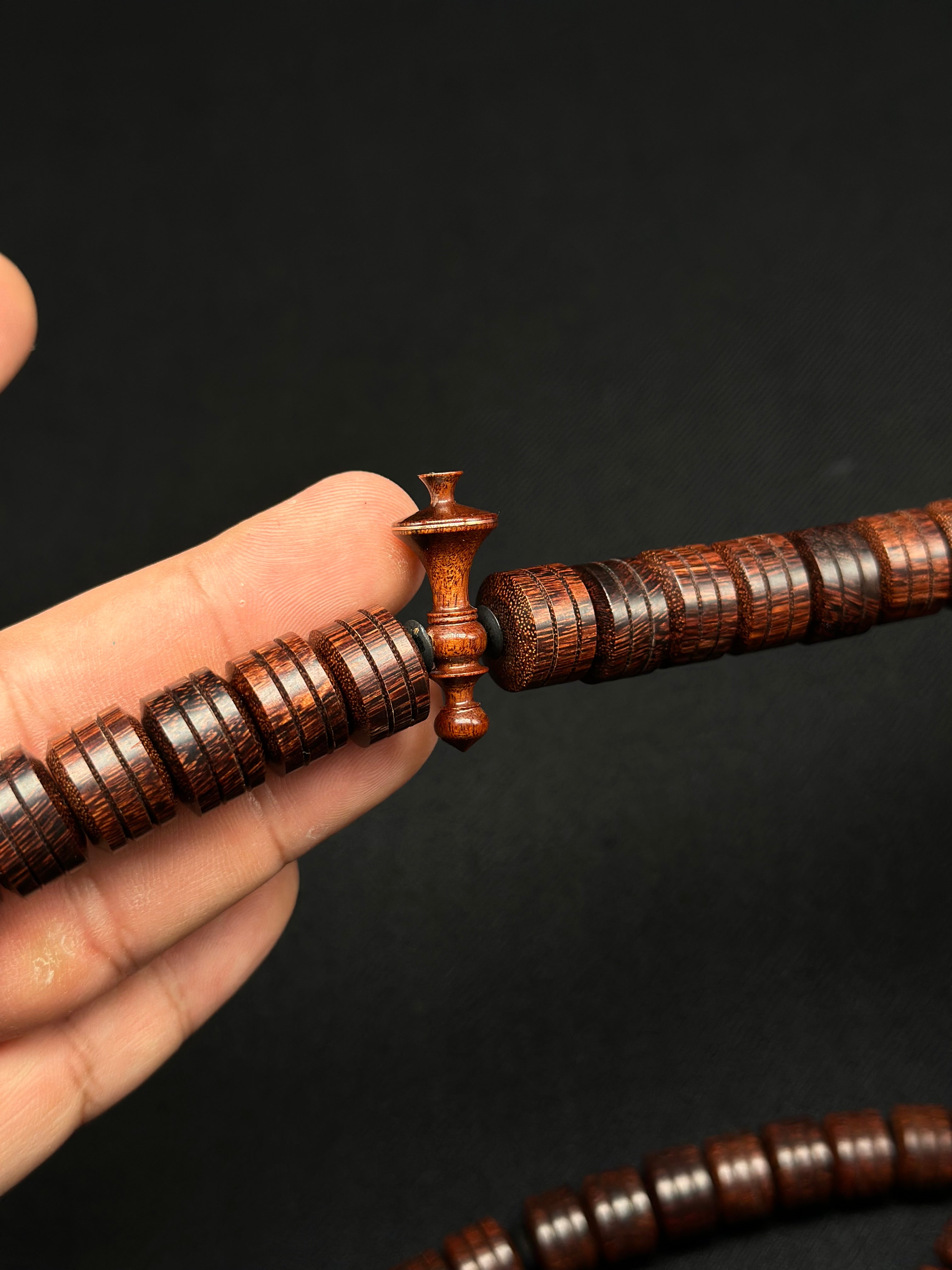 Pure Carved Tamarind Wood Tasbih