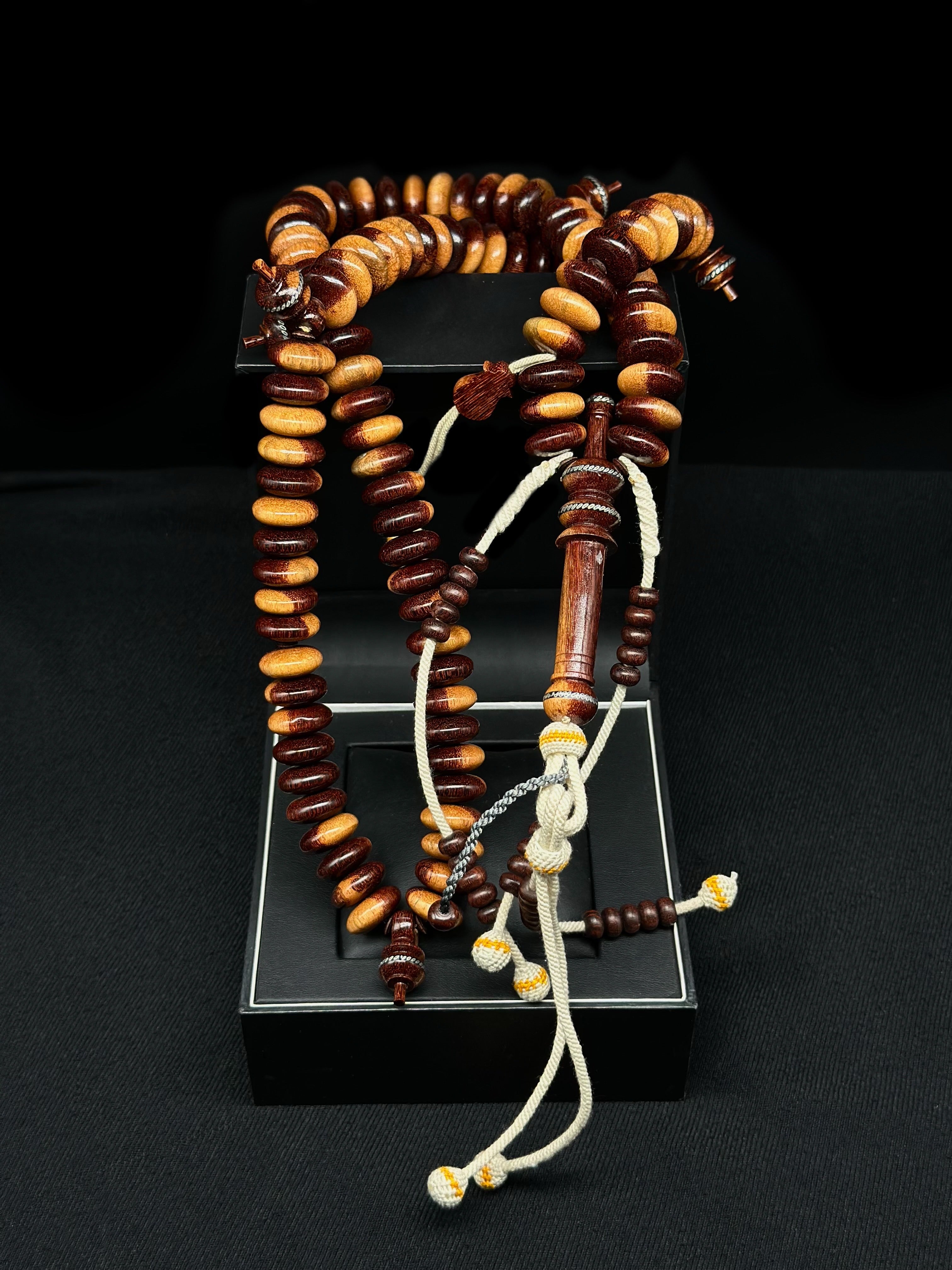Pure Striped Tamarind Tasbih (XL)