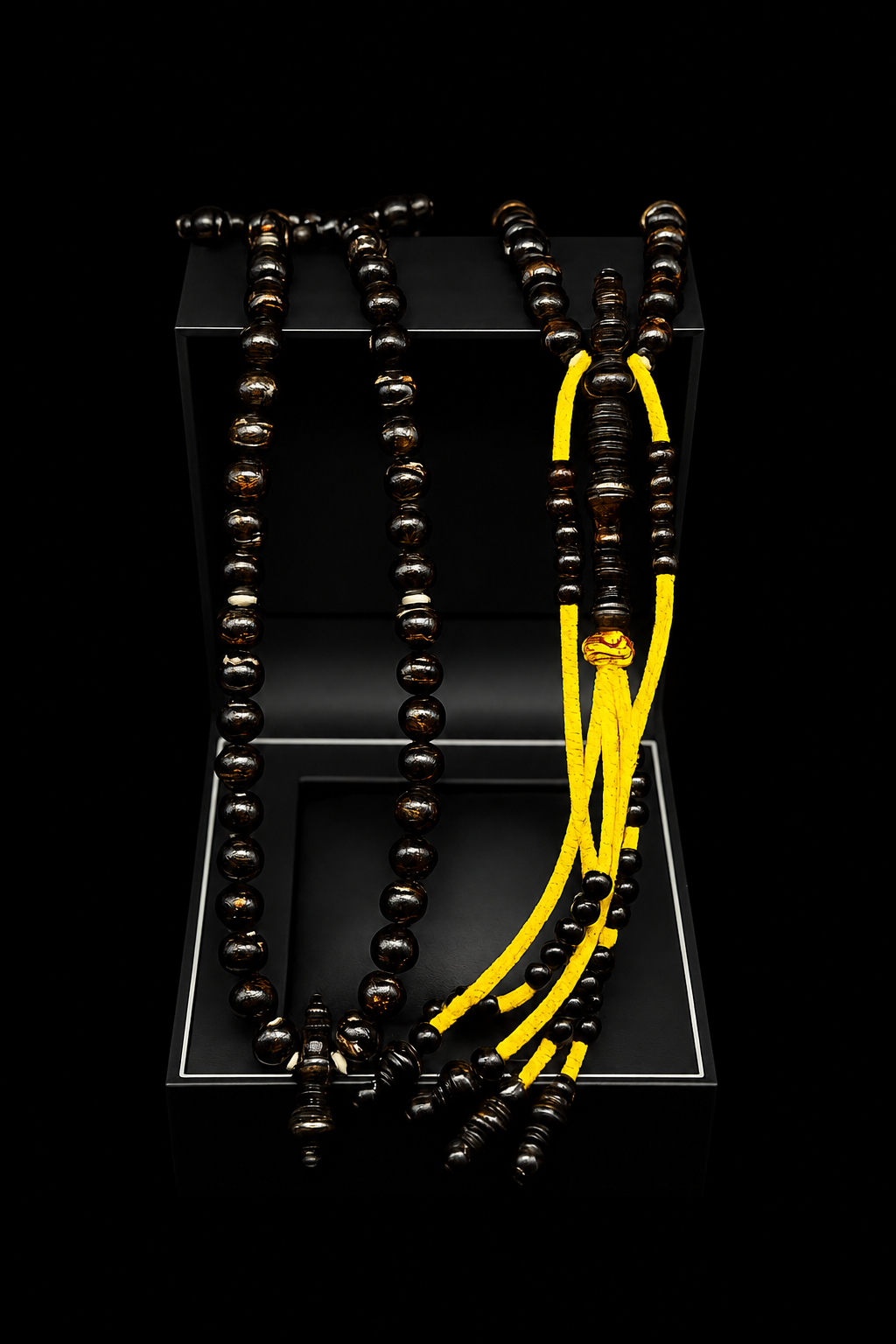 Antique Black Yusr Tasbih (L)