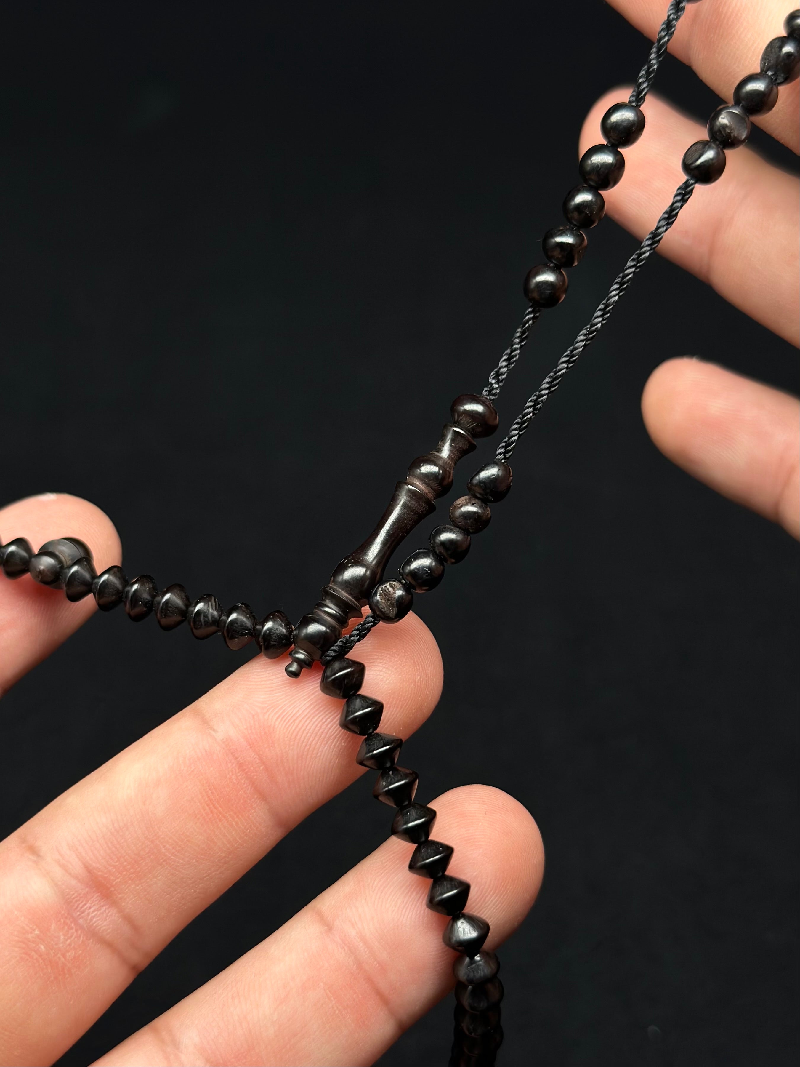 Adjustable Ebony 200 Bead Tasbih (XXS)