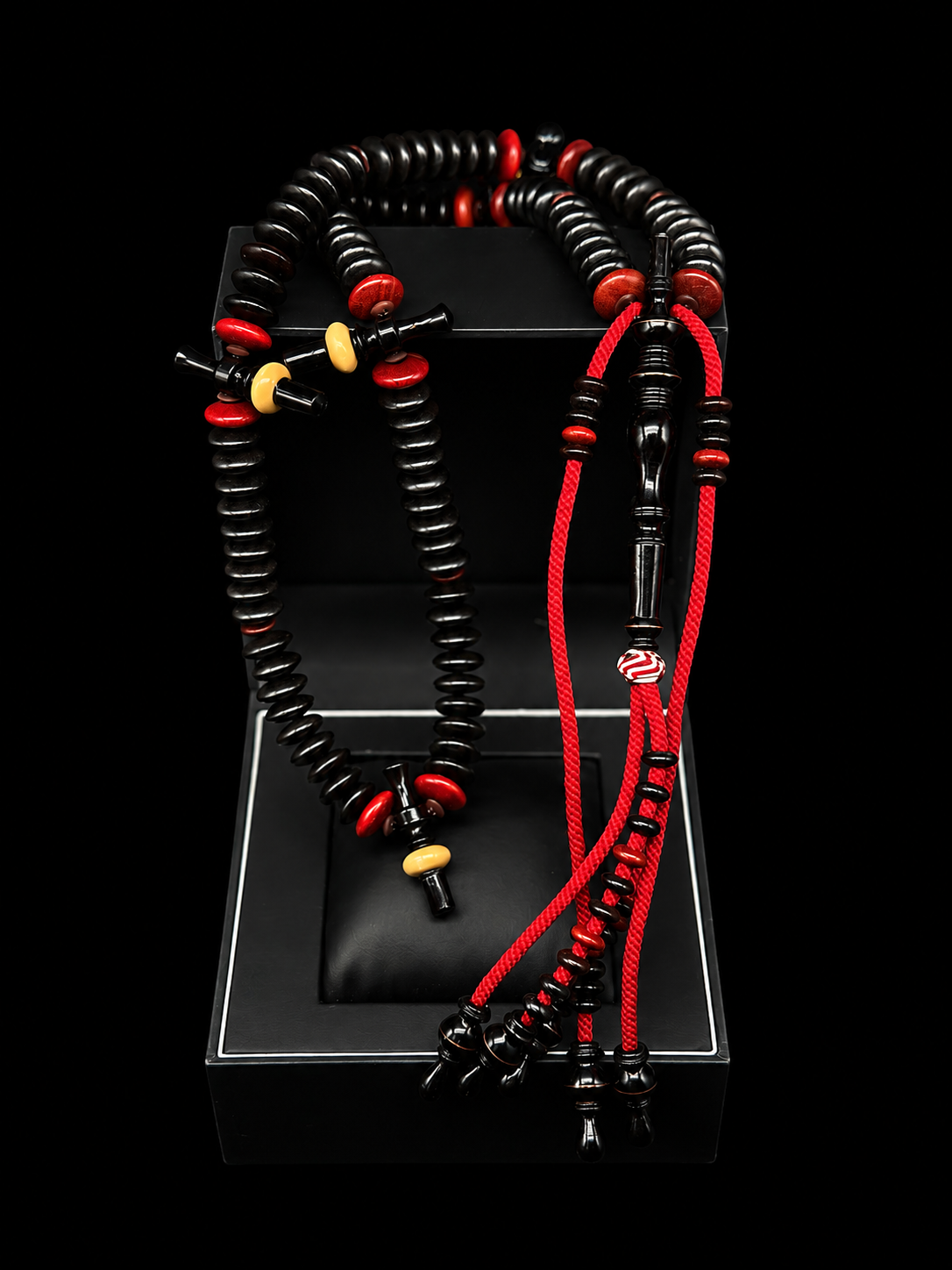 Ebony x Dragonwood Tasbih Rumi Model