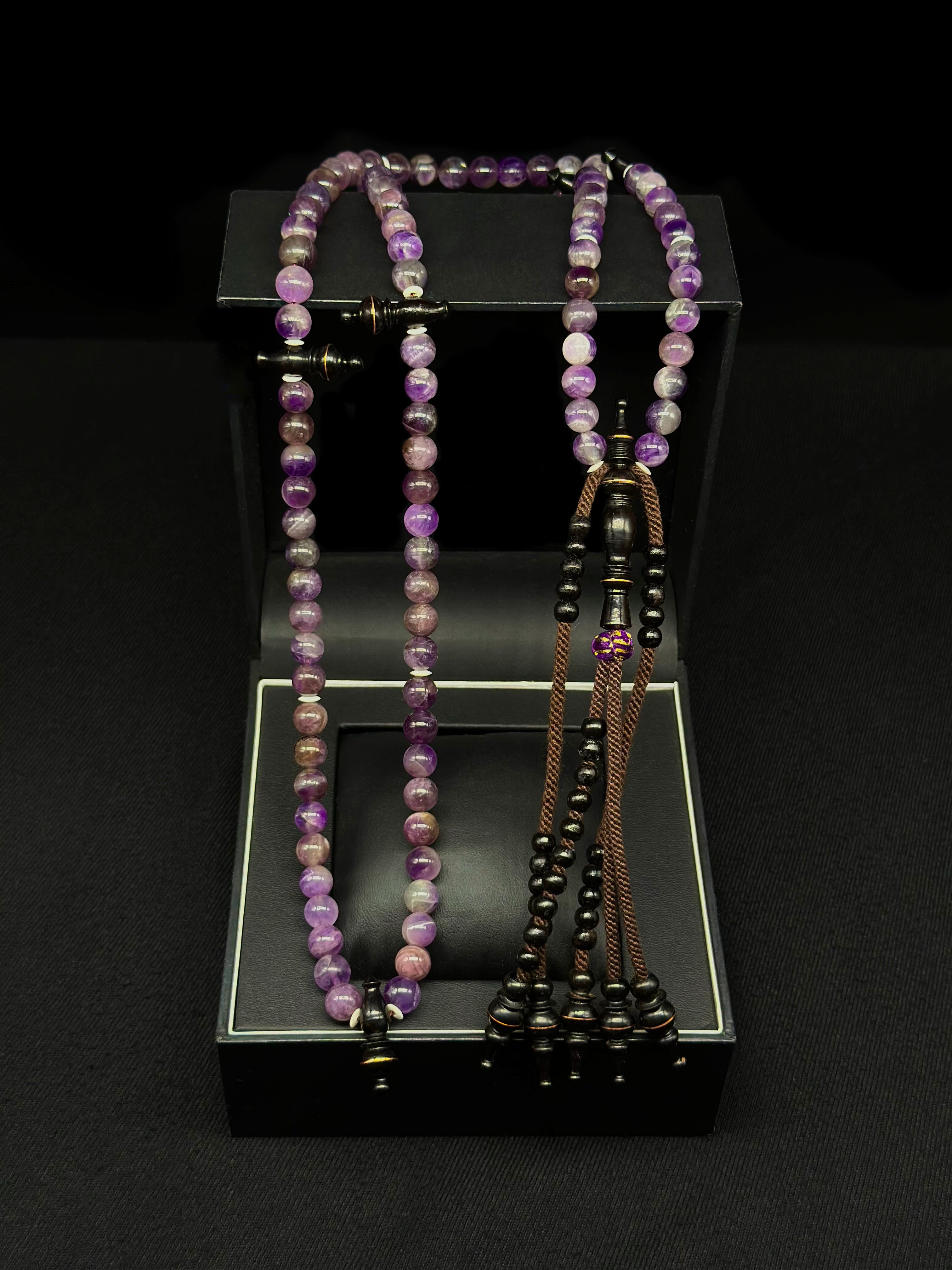 Amethyst x Ebony Tasbih