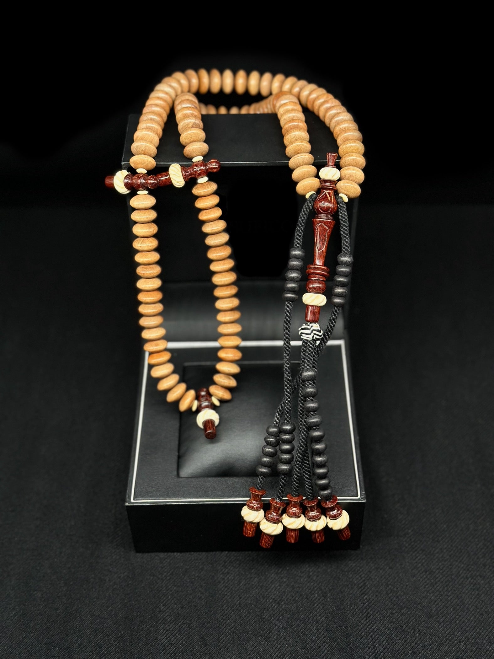 Sandalwood x Tamarind Tasbih Mawlana Rumi Model