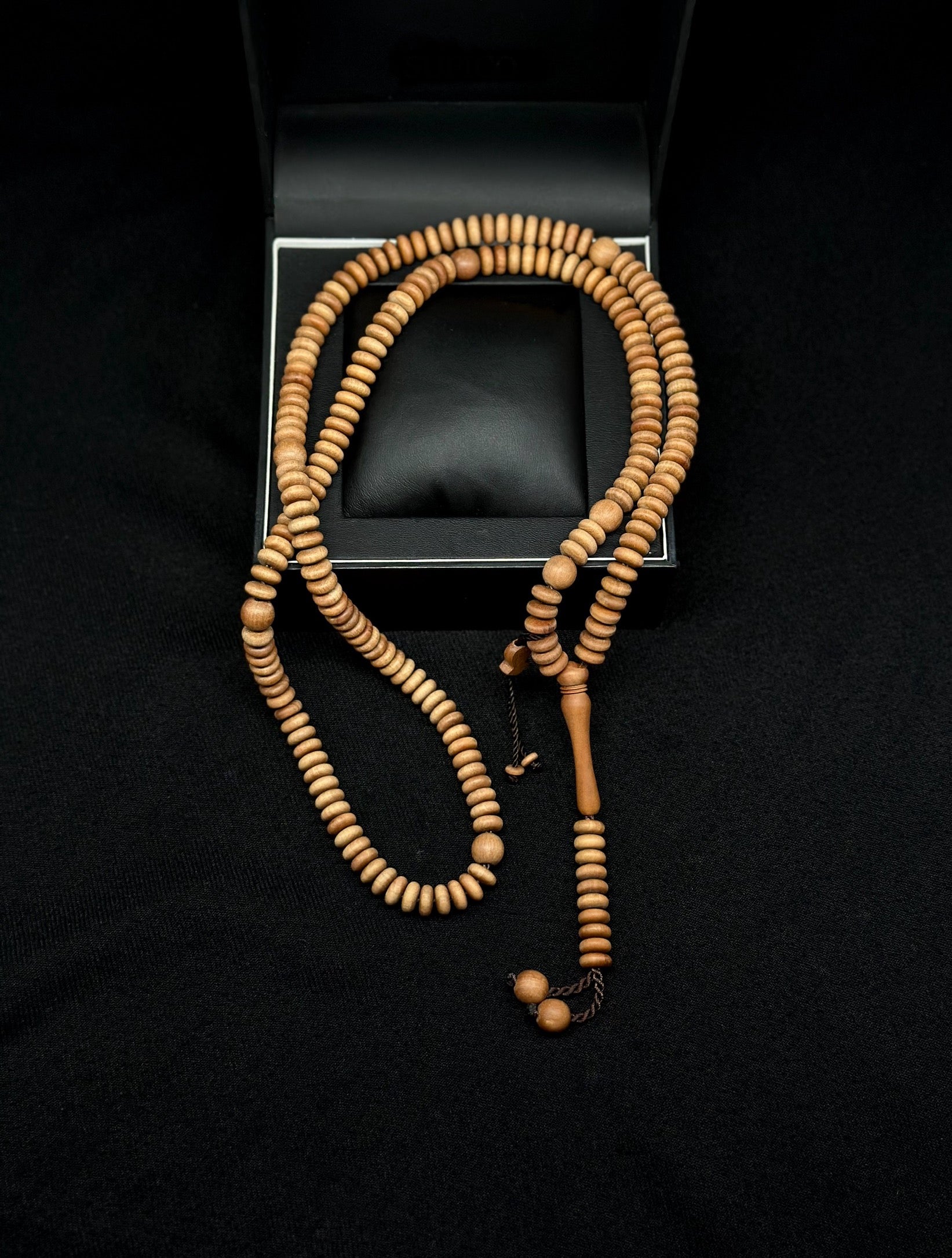 Pure Sandalwood Tasbih 200 Beads With Prophetic Sandal