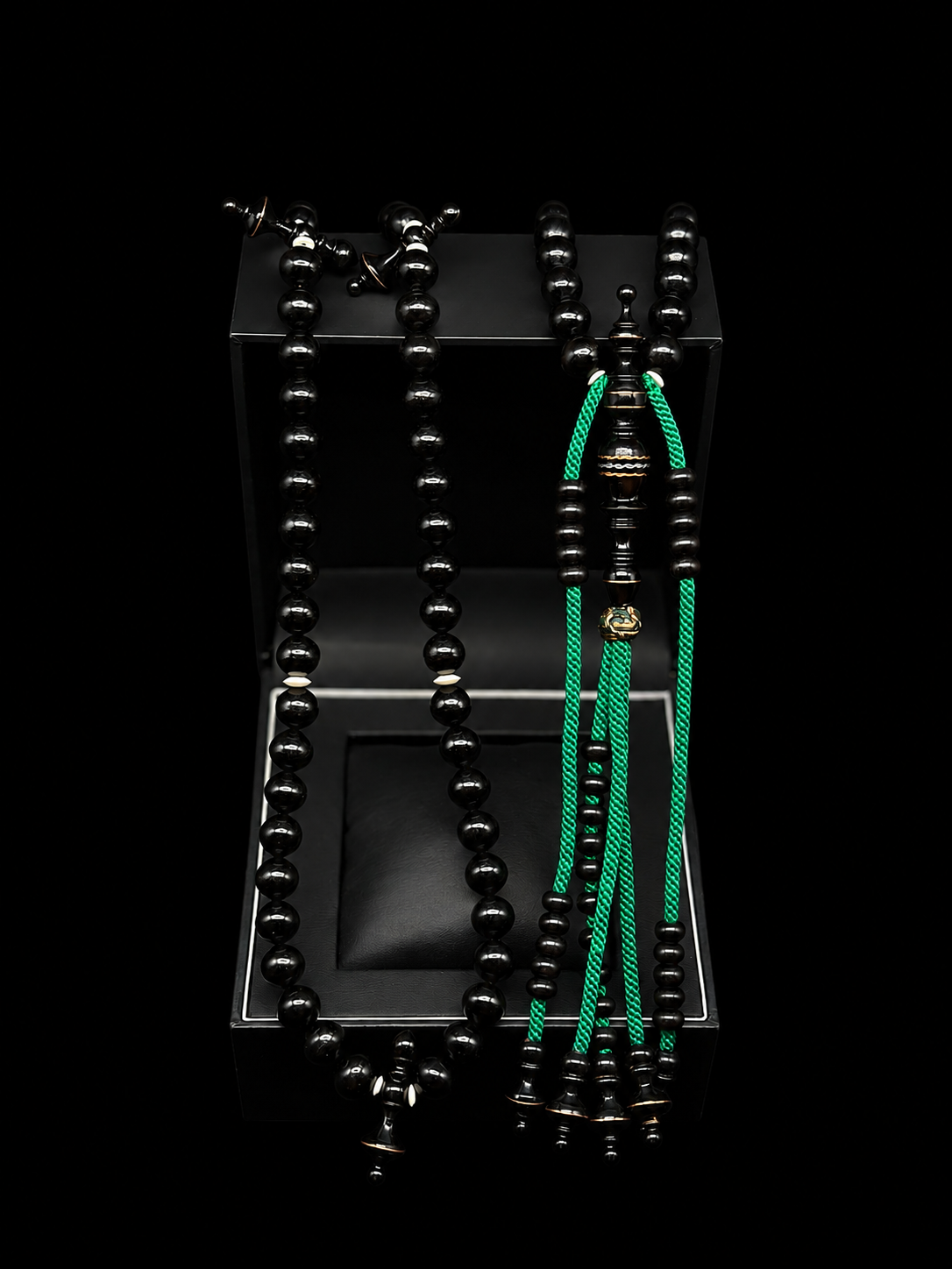 Pure Ebony Tasbih (L)