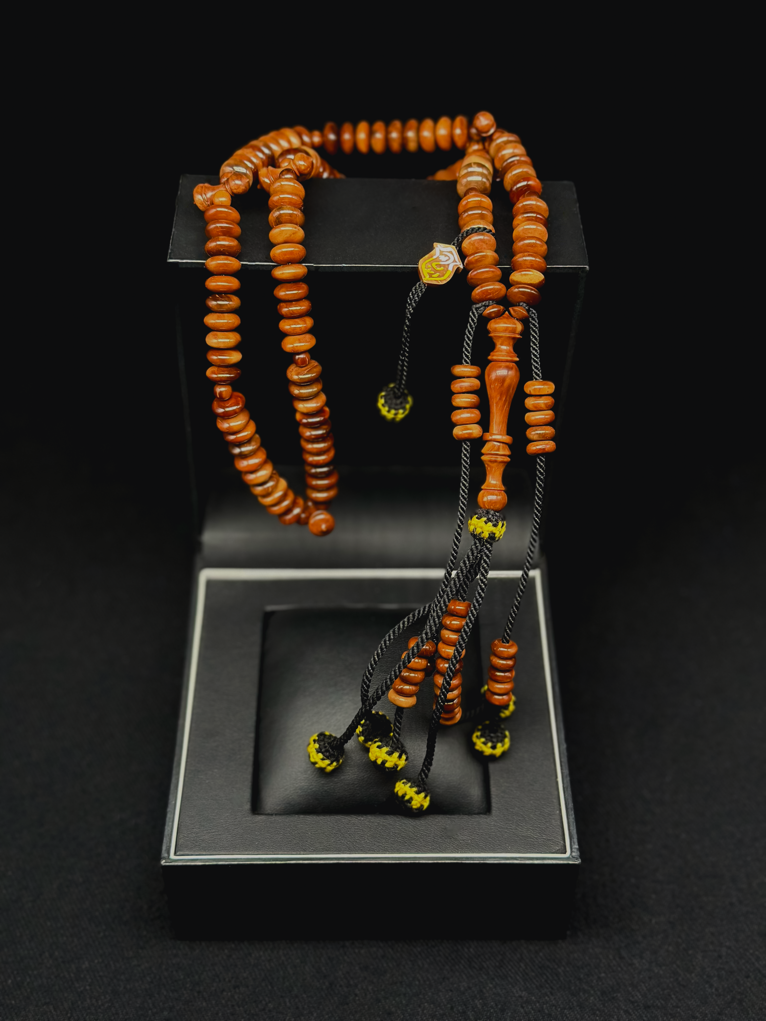 Pure Kuka Coquilla Nut Tasbih With Prophetic Sandal