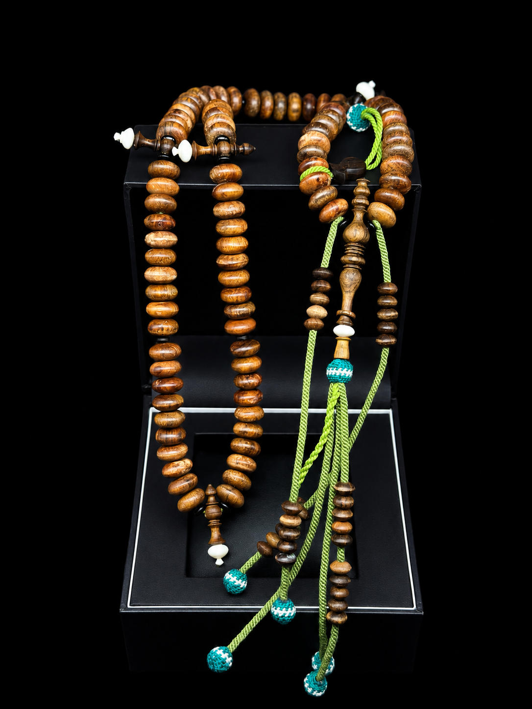 Pure Oud Agarwood x Bone Tasbih Rumi Model