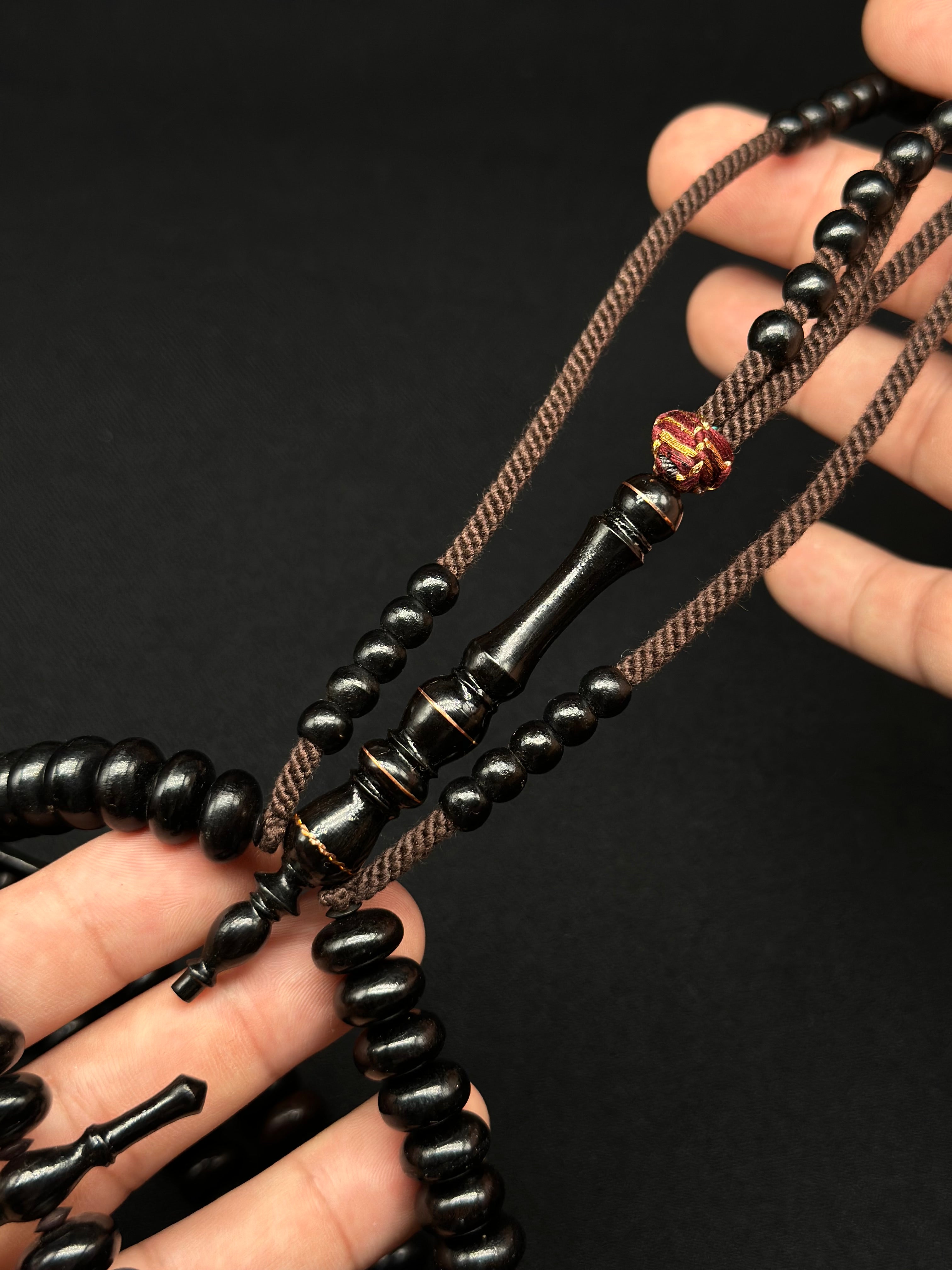 Ebony x Tamarind Tasbih