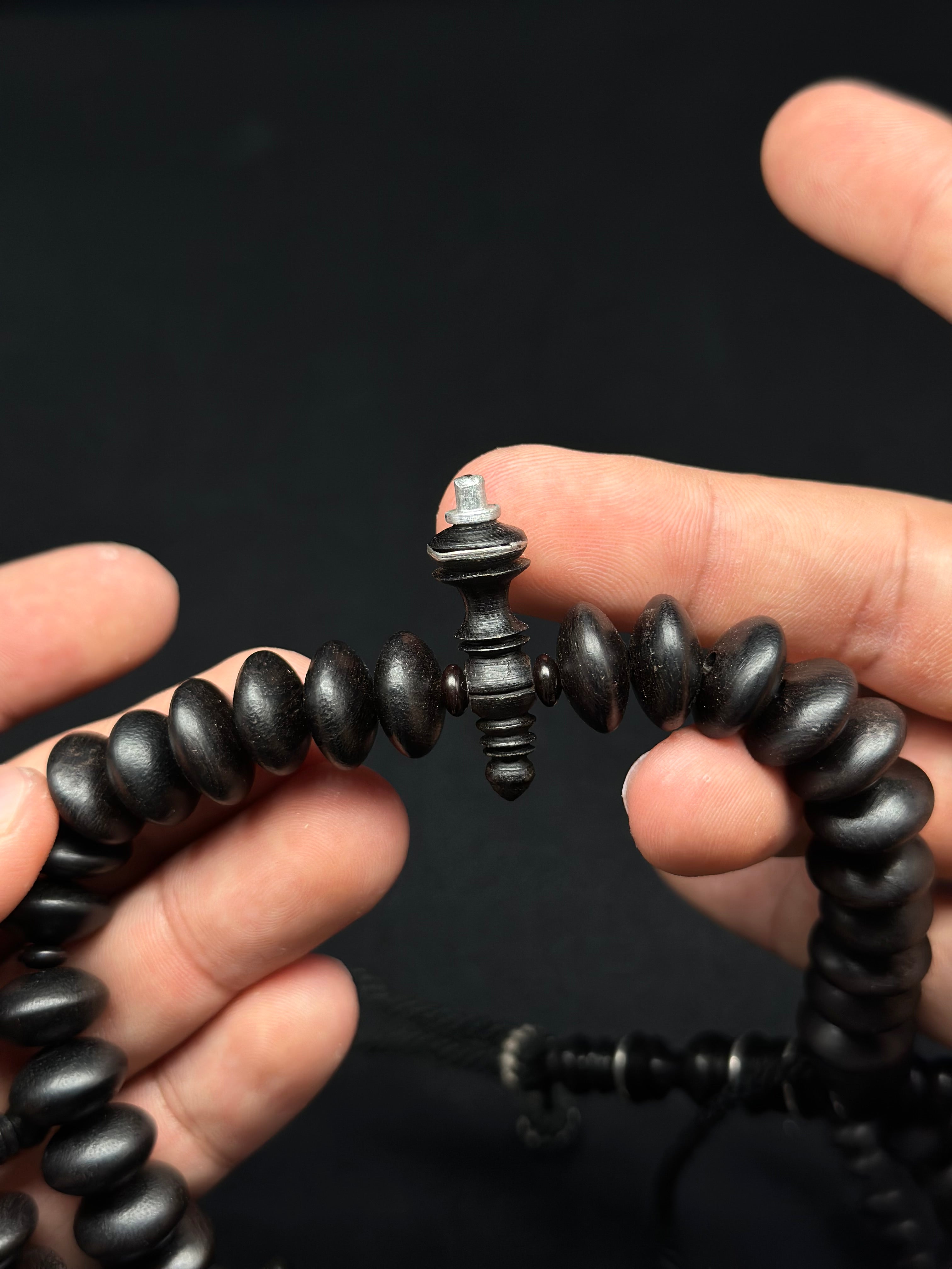 Pure Ebony Tasbih (L)