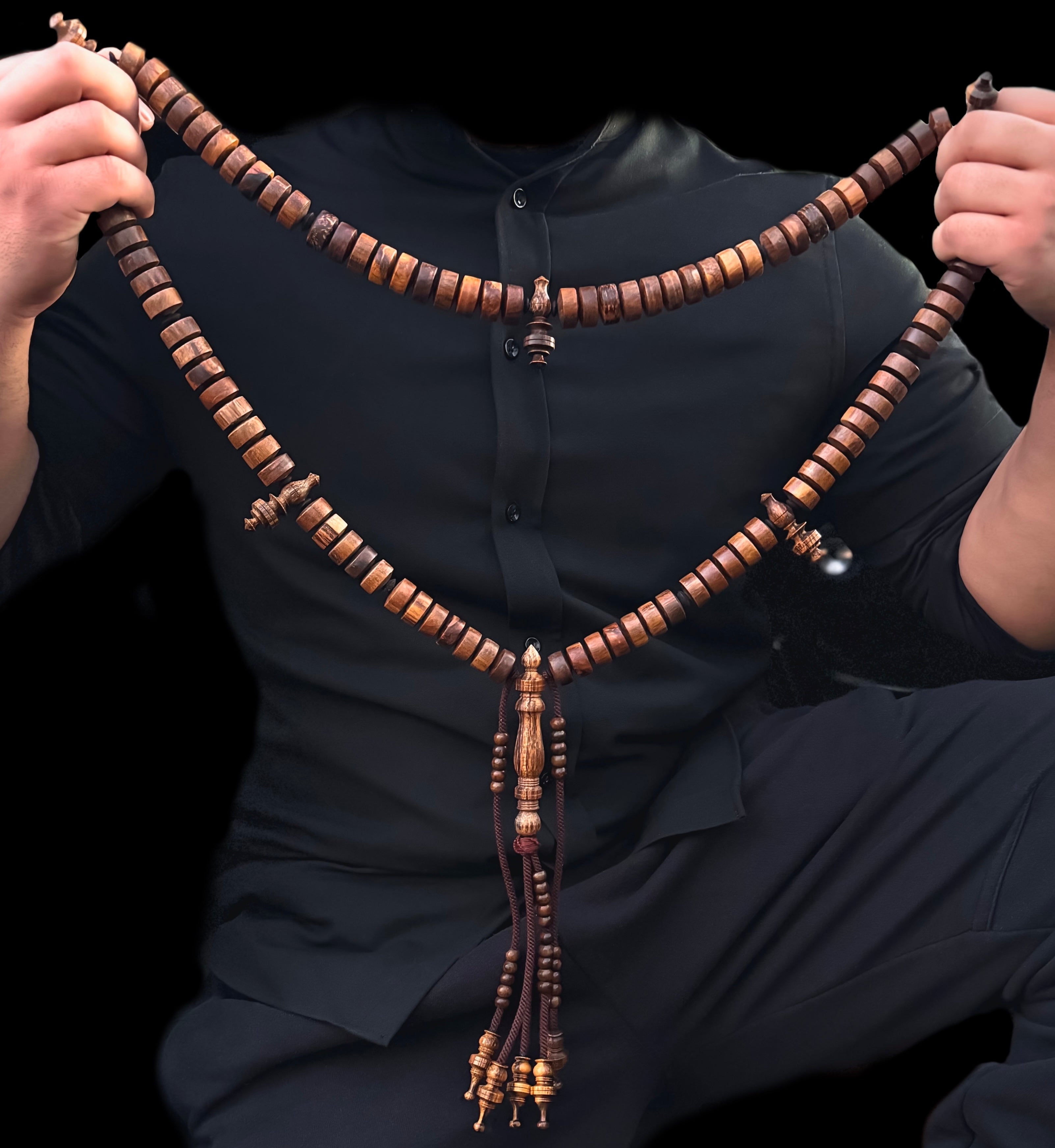Grade A King Oud Agarwood Tasbih (XL)
