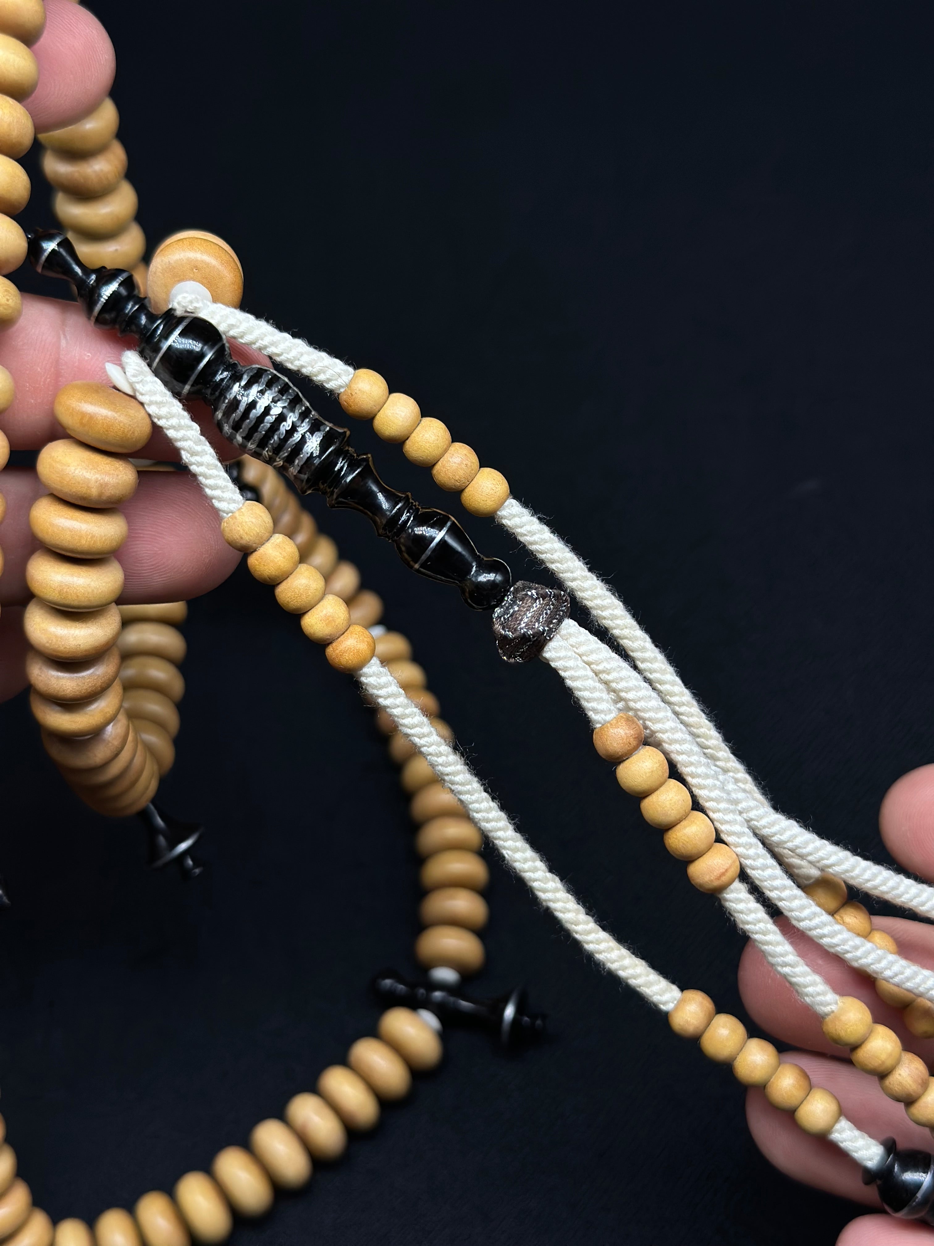 Pure Sandalwood x Ebony Tasbih (Grade A Fragrant)