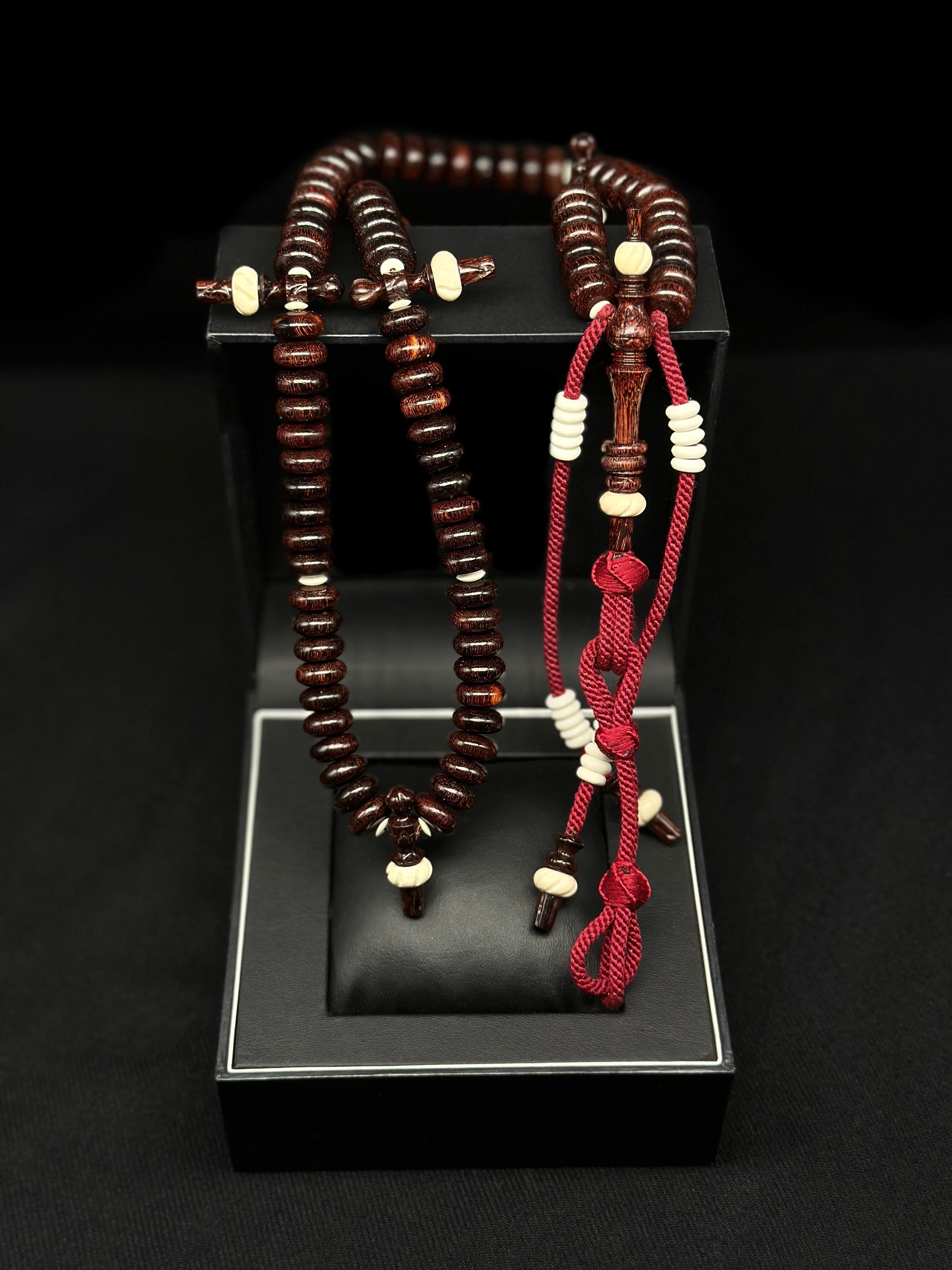 Pure Tamarind x Cow Bone Tasbih Rumi Model