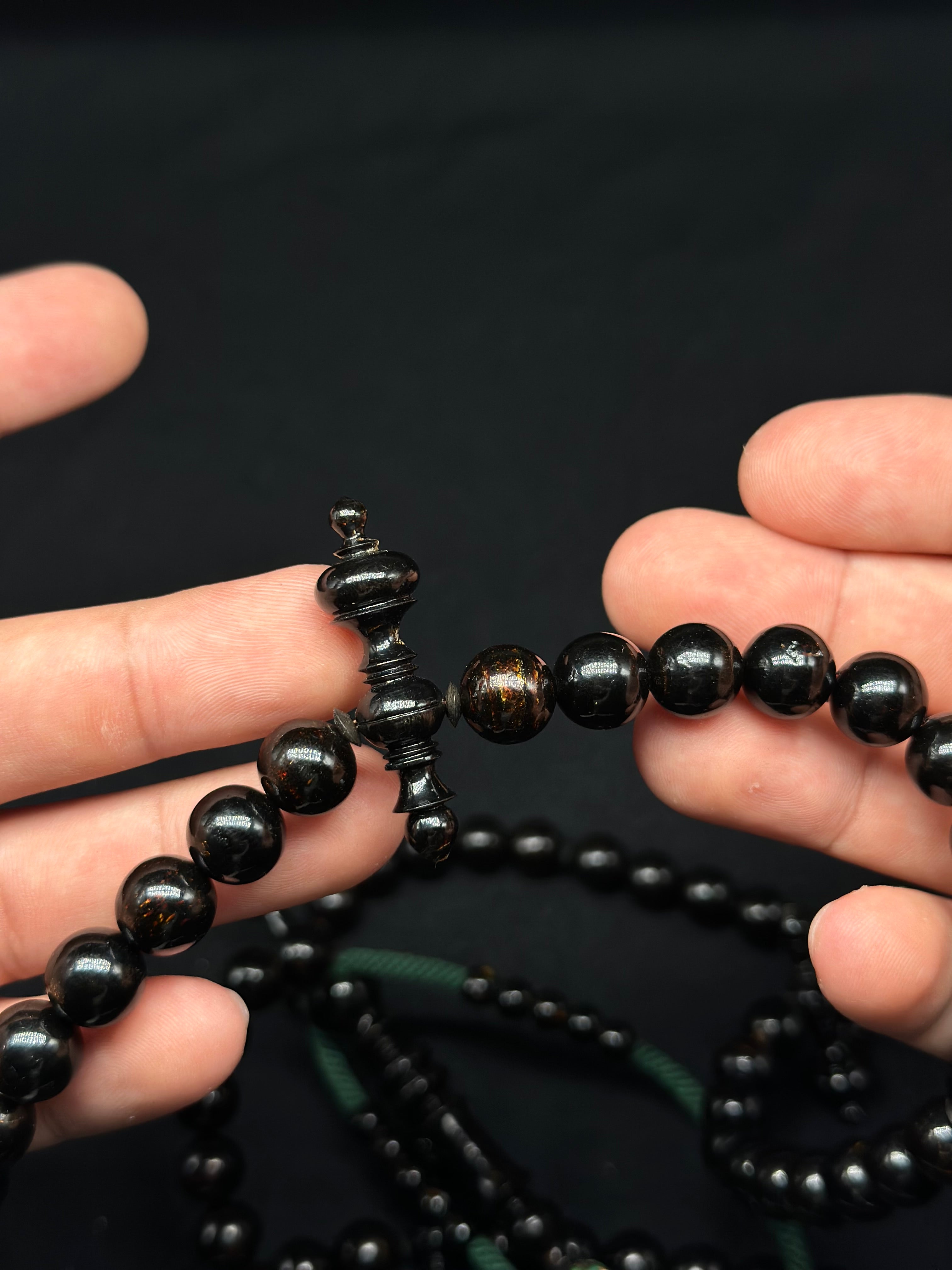 Pure Black Yusr Tasbih (XL)