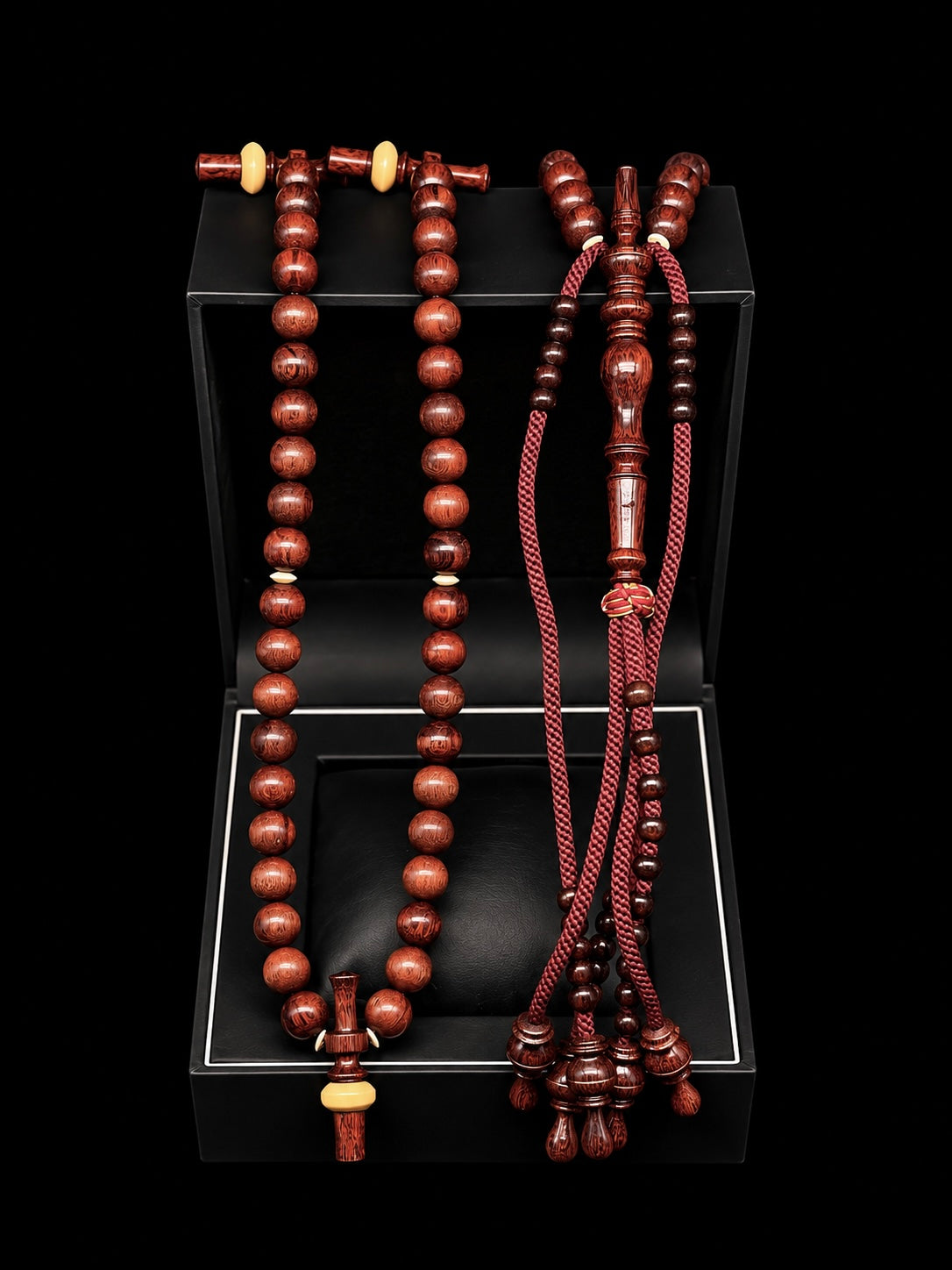 Grade A Dragonwood Tasbih Rumi Model (L)