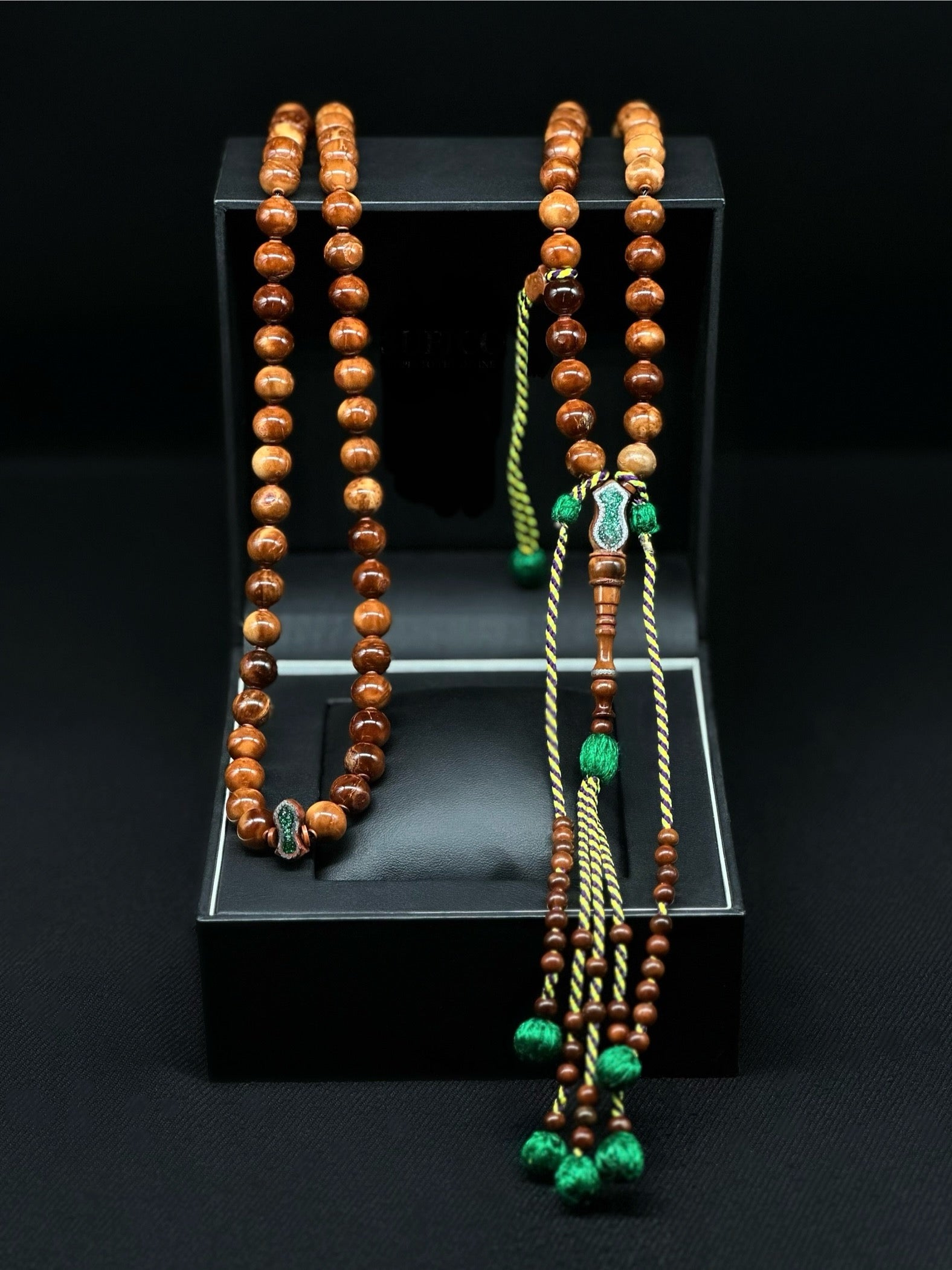 Pure Kuka Coquilla Nut Tasbih With Prophetic Sandal