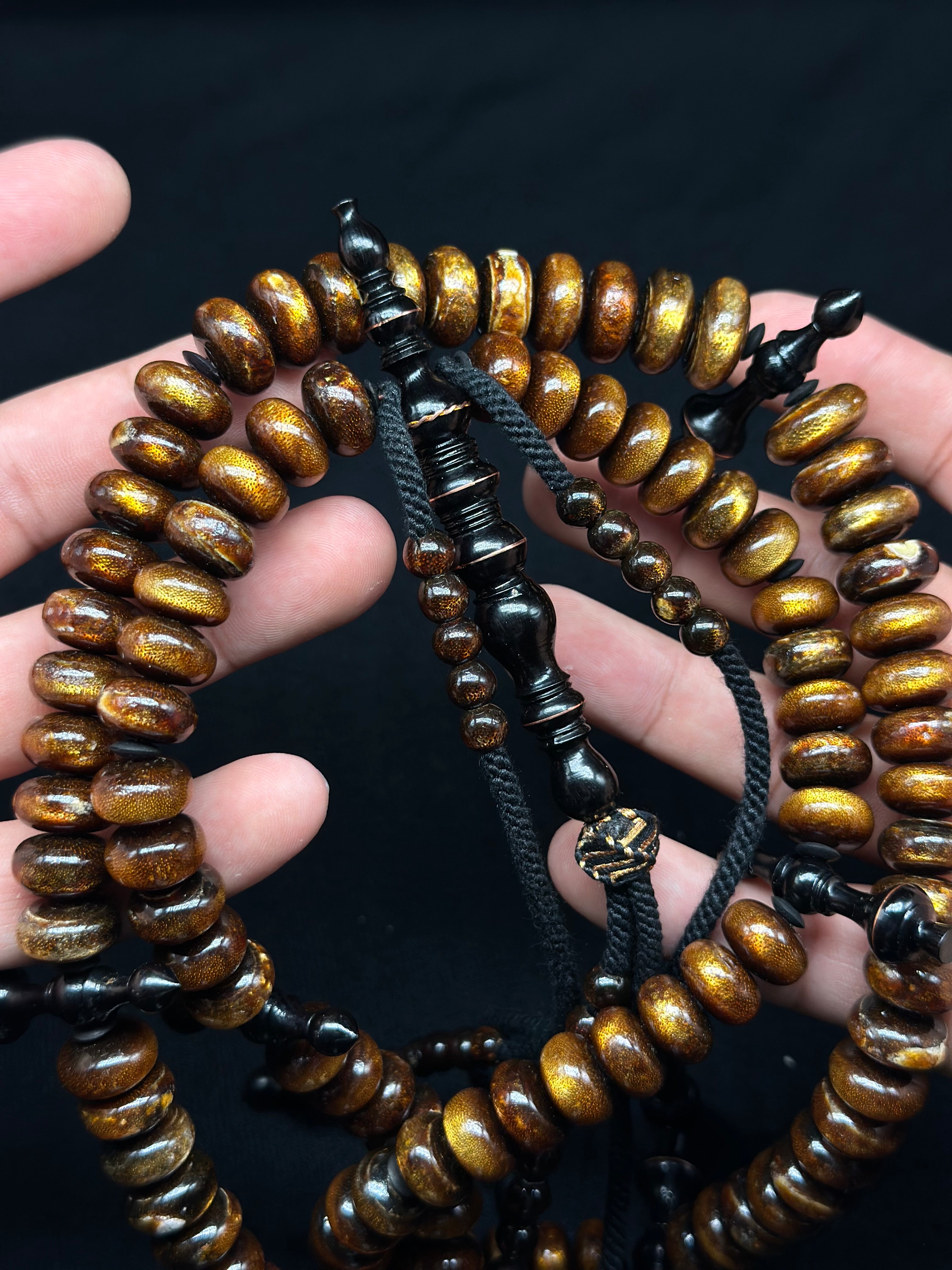 King Gold Yusr x Ebony Tasbih