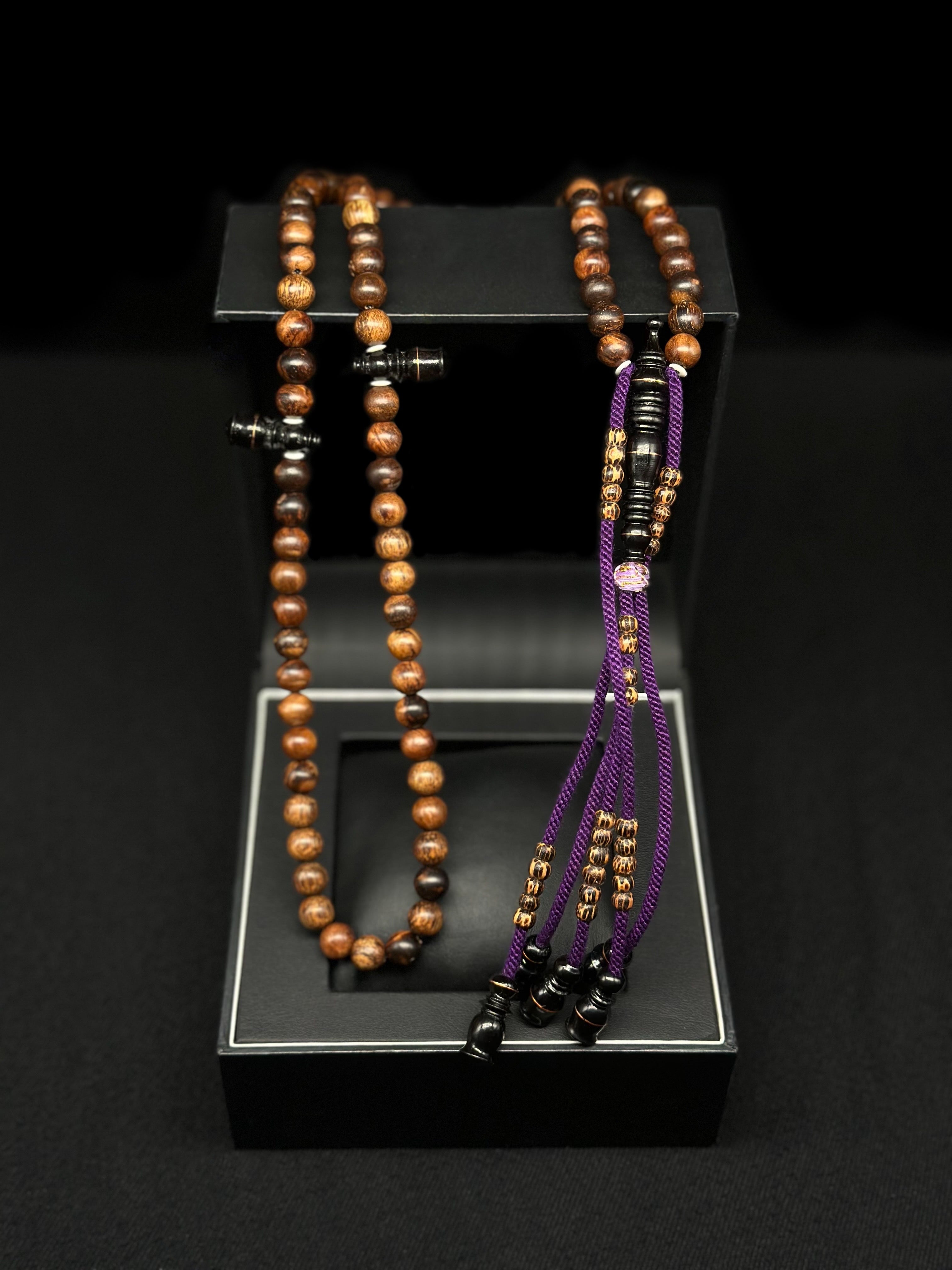 Oud Agarwood x Ebony Tasbih 99 Beads