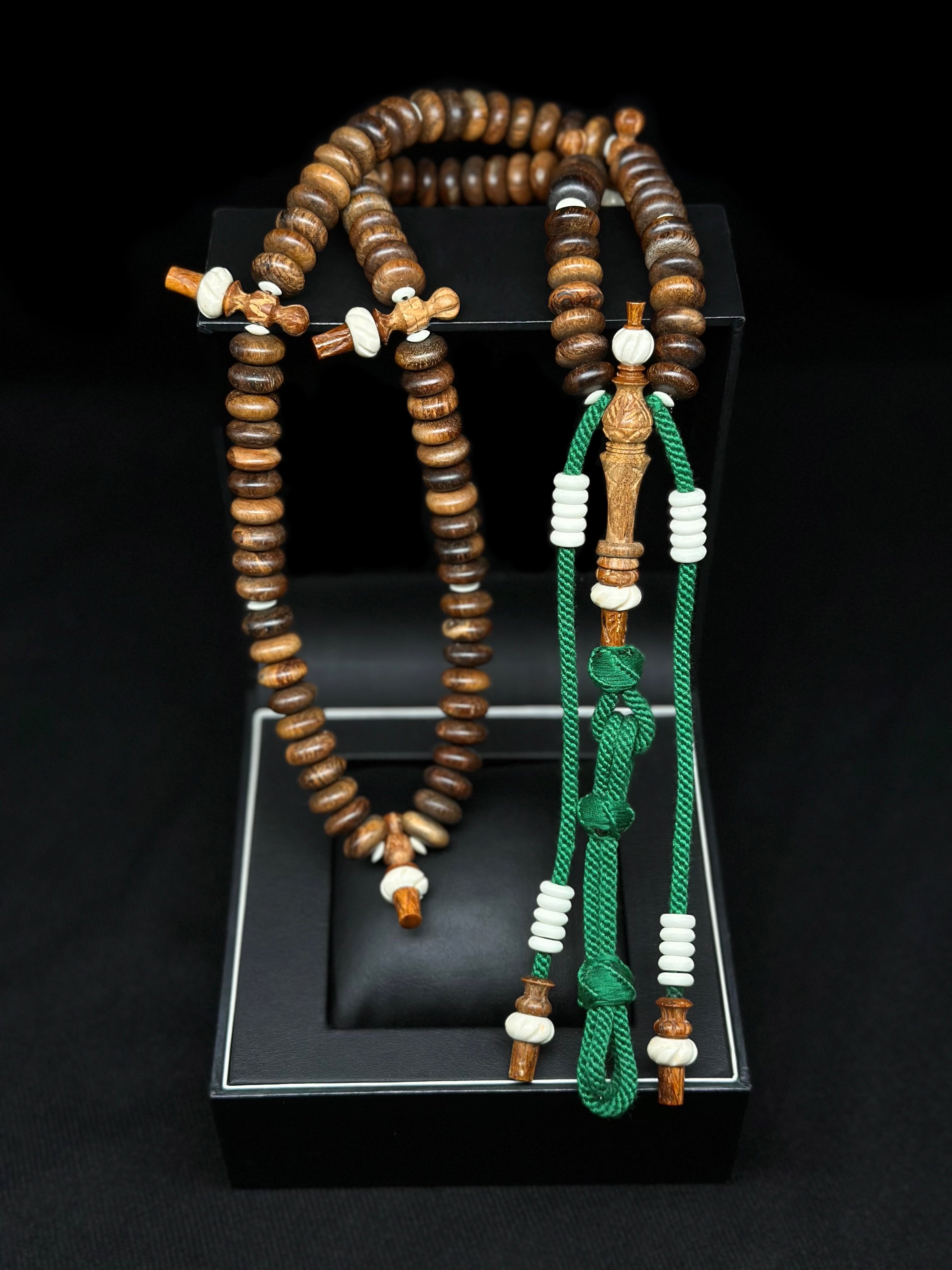 Grade A Oud Agarwood Tasbih Rumi Model