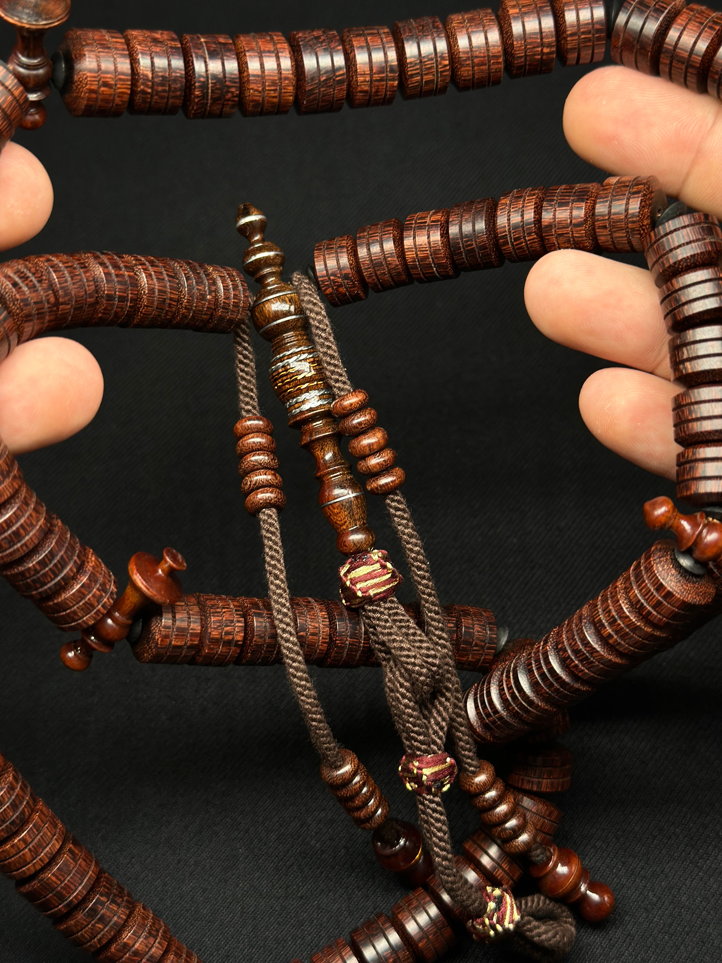 Pure Carved Tamarind Wood Tasbih