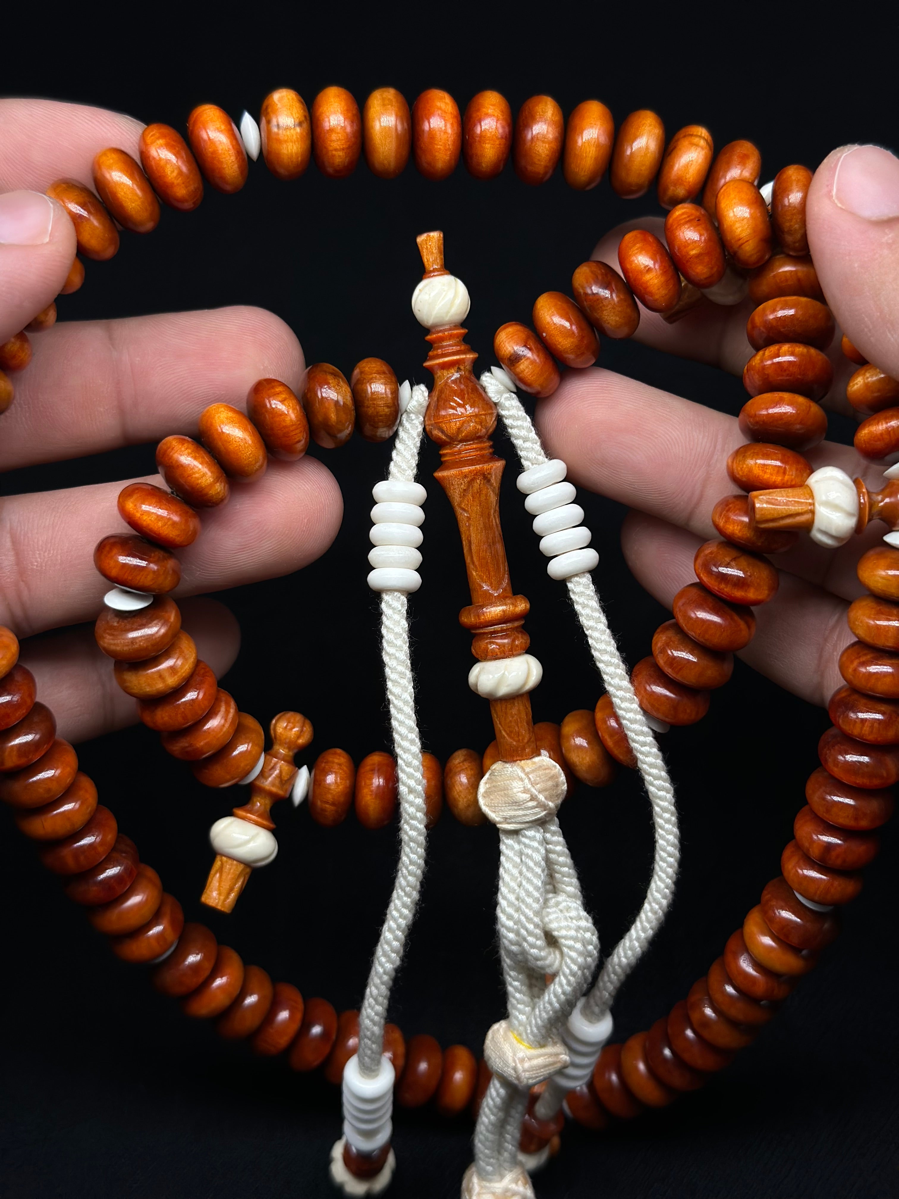 King Agathis x Cow Bone Rumi Model Tasbih