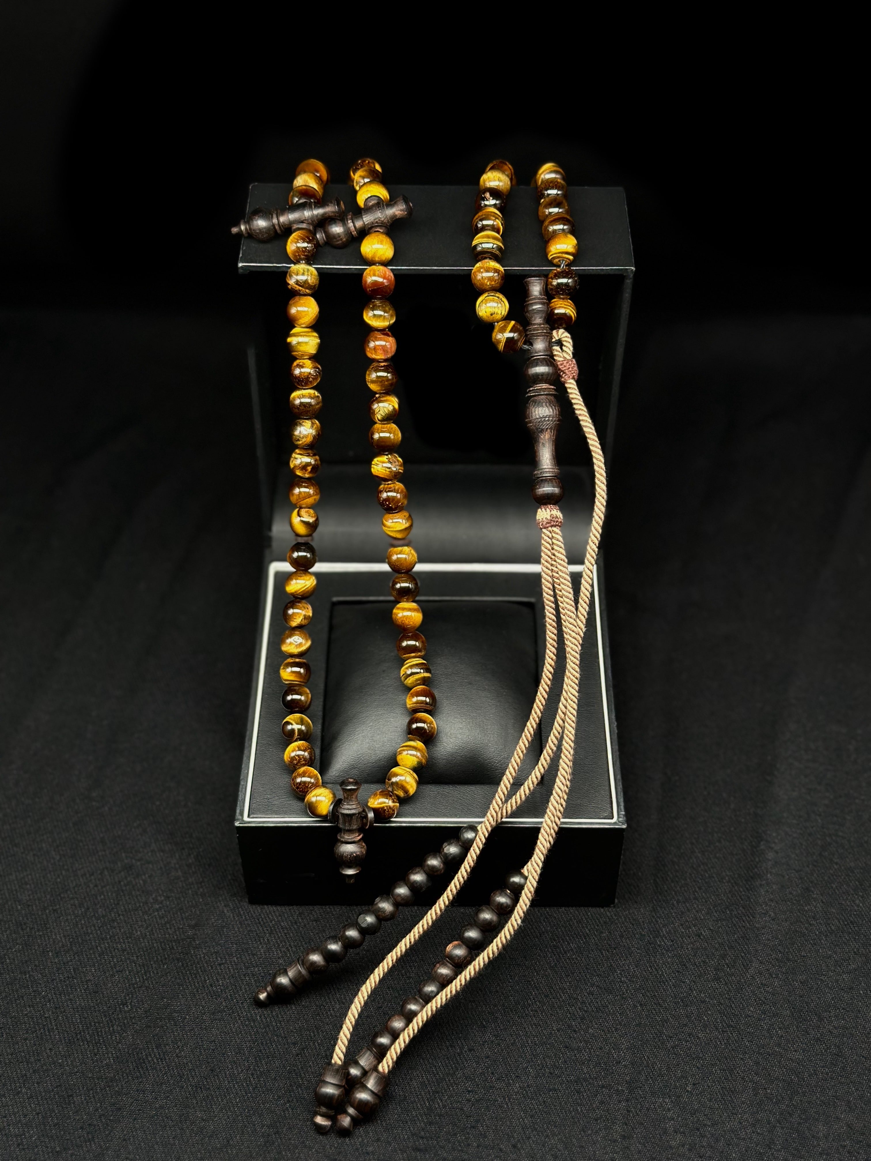 Tiger Eye x Ebony Tasbih
