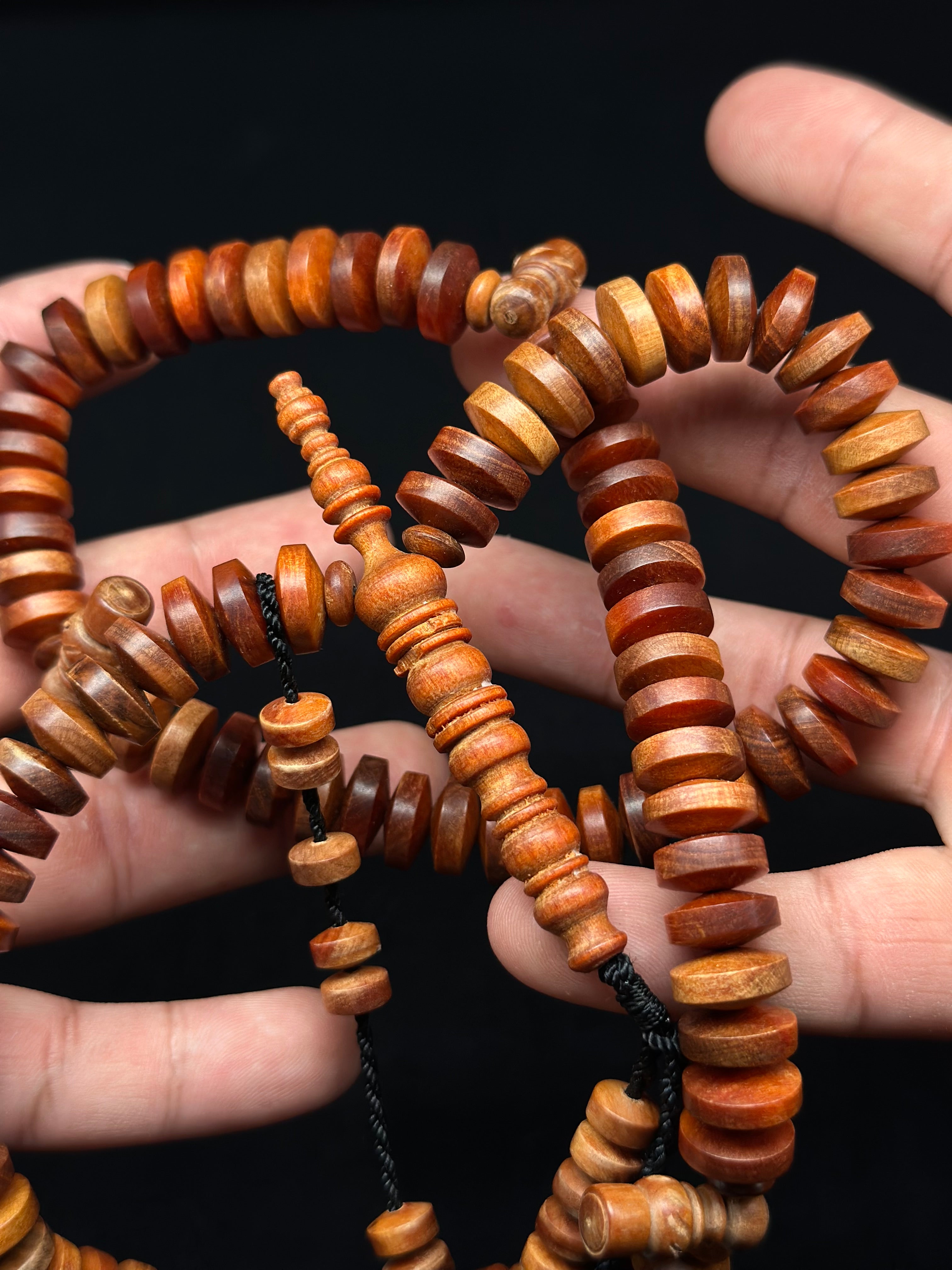 Pure Red Agarwood Rumi Model Darqawi Tasbih