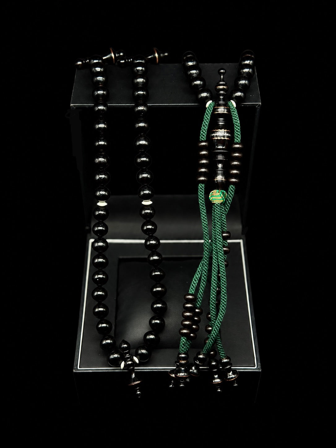 Pure Ebony Tasbih (L)