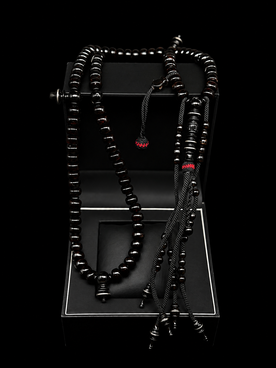 Pure Black Yusr Tasbih