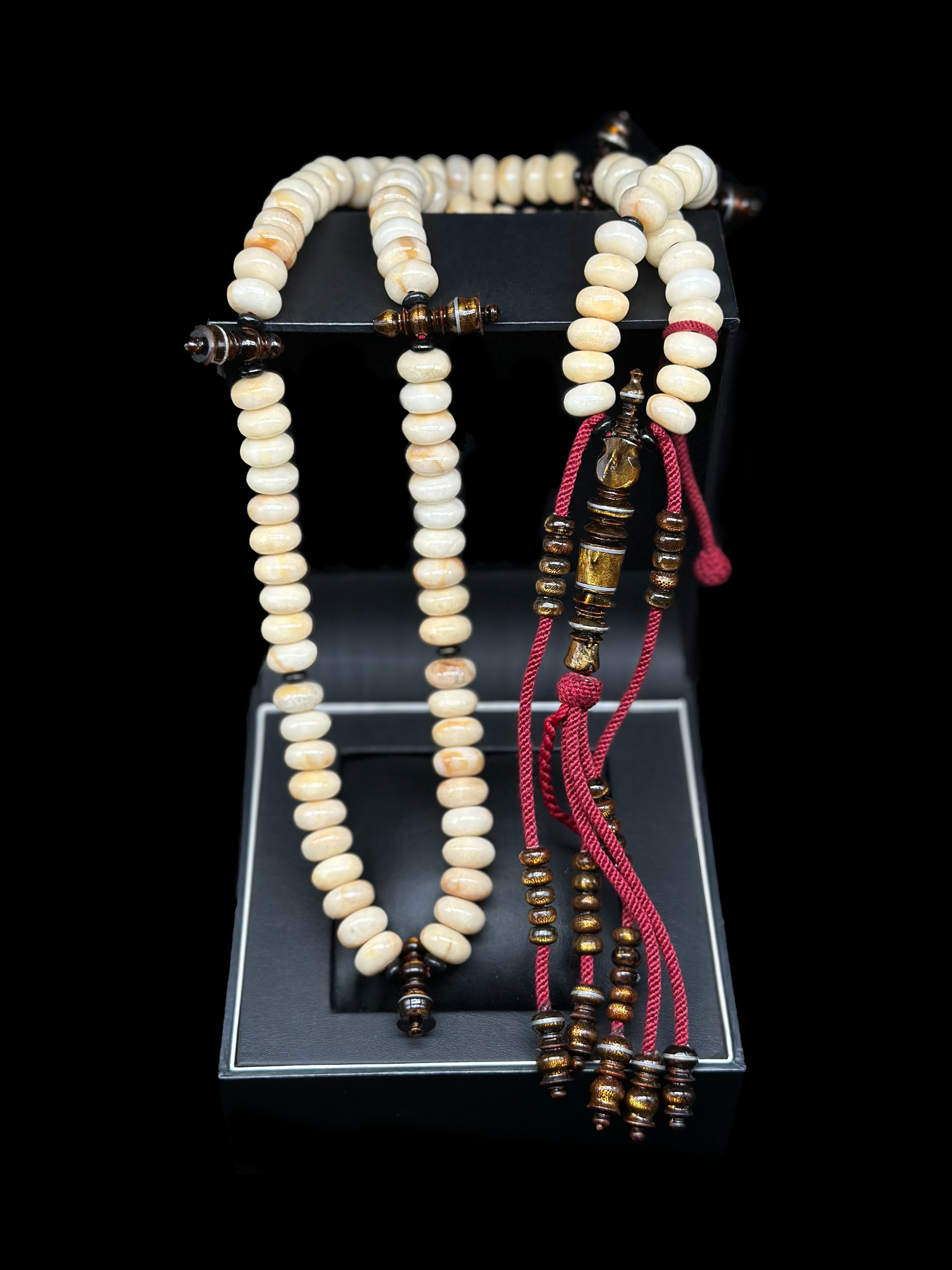 Marjan x Gold Yusr Tasbih