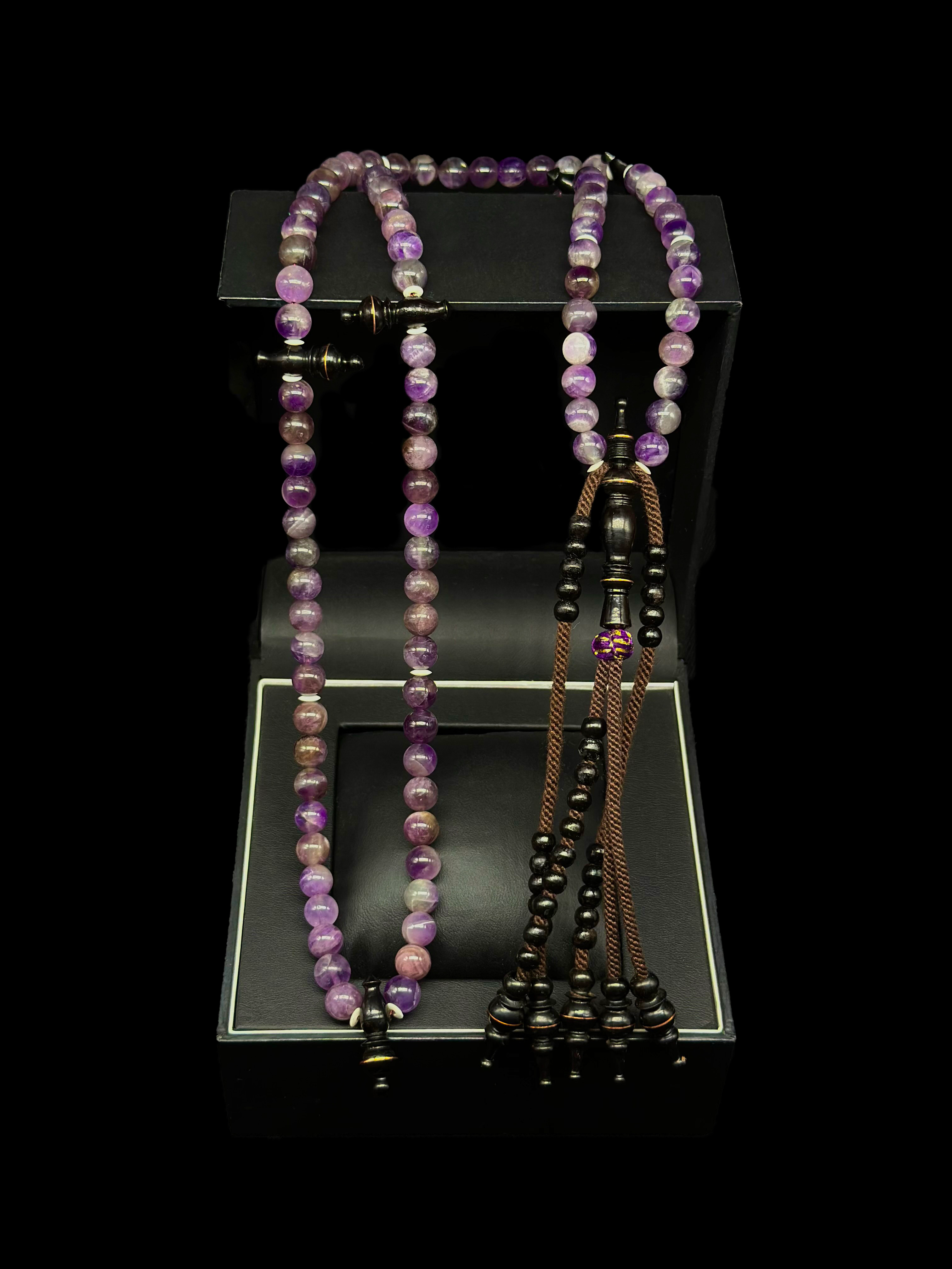 Amethyst x Ebony Tasbih