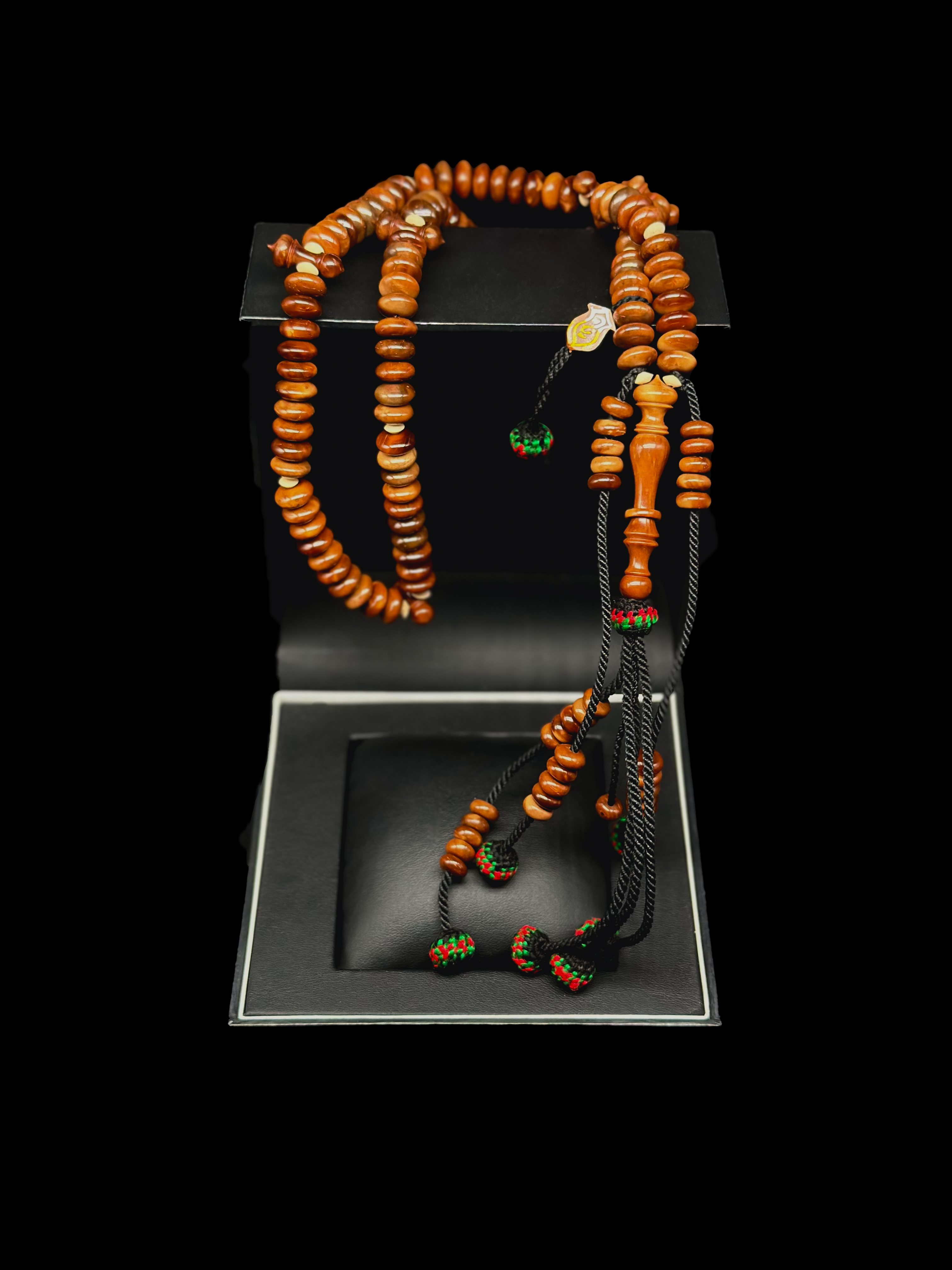 Pure Kuka Coquilla Nut Tasbih With Prophetic Sandal