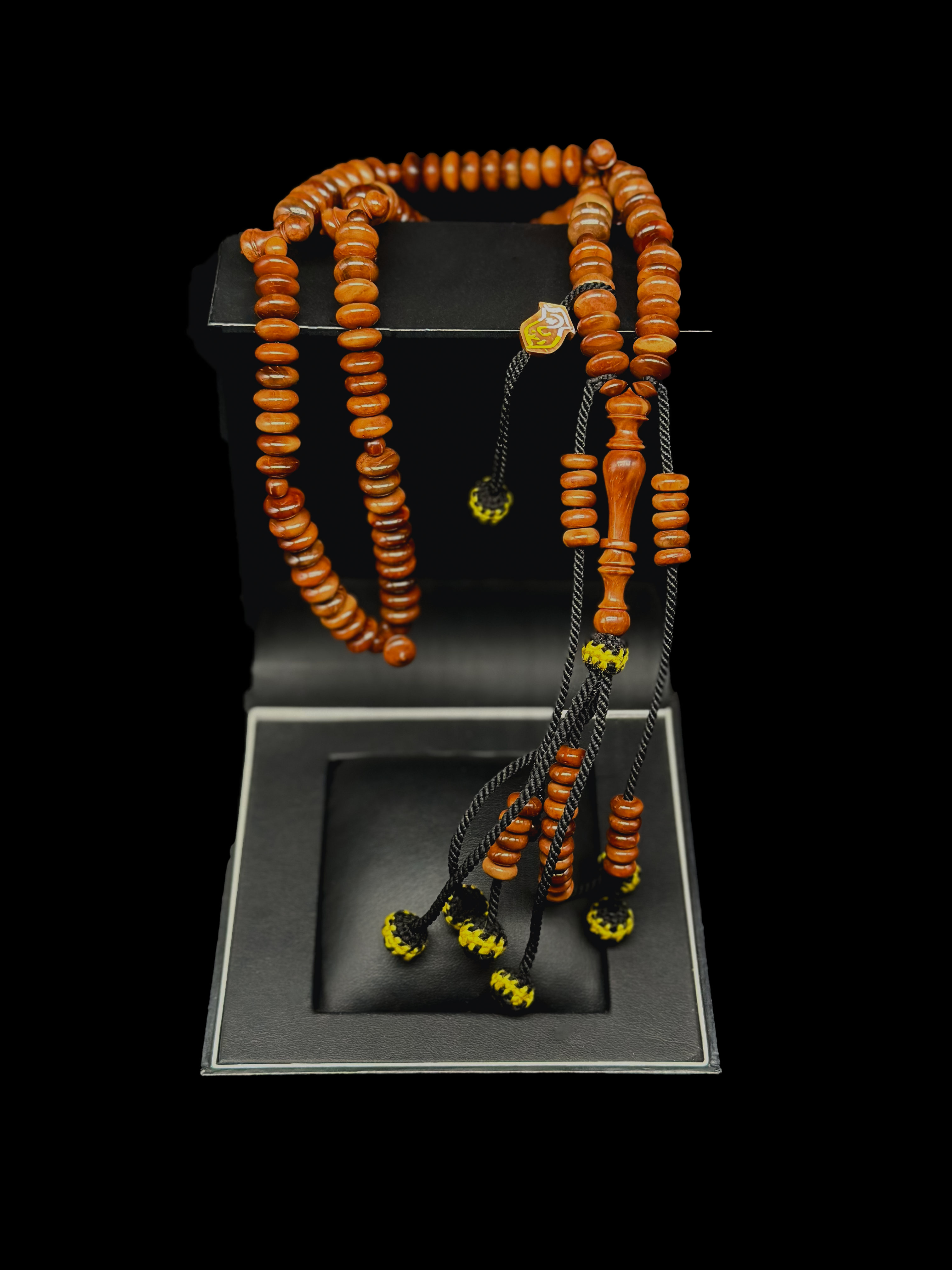 Pure Kuka Coquilla Nut Tasbih With Prophetic Sandal