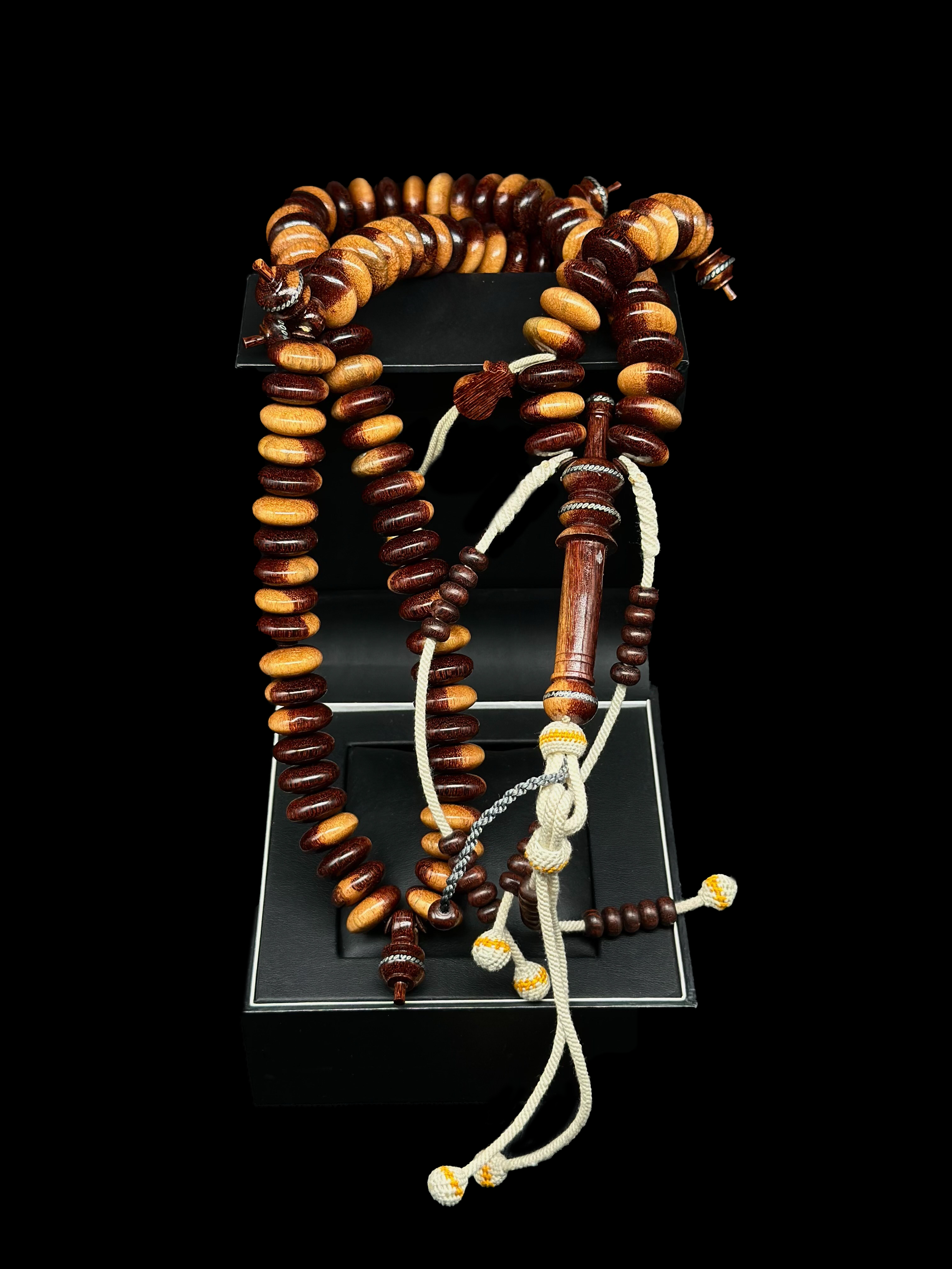 Pure Striped Tamarind Tasbih (XL)