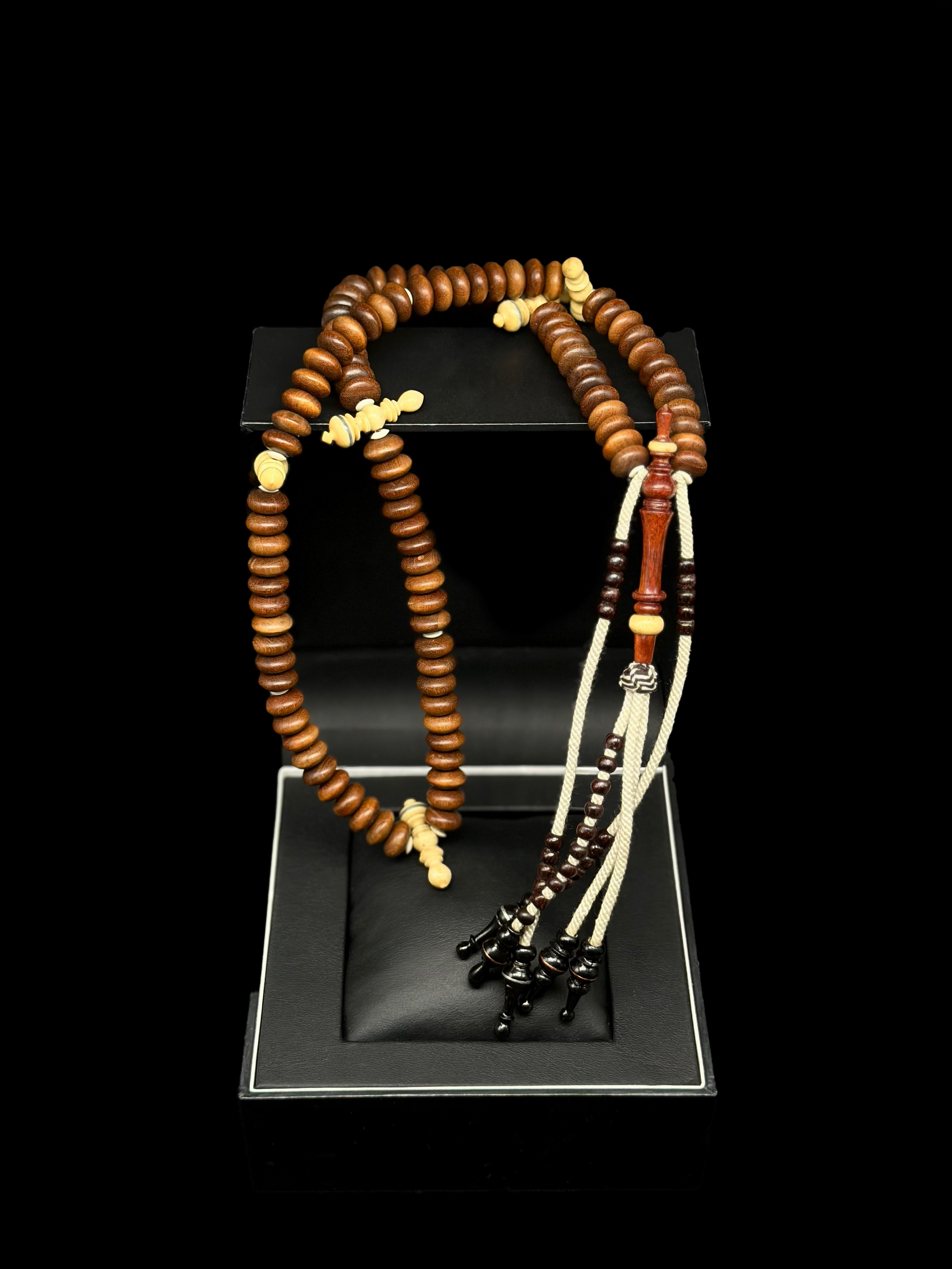 Ironwood x Tamarind x Ebony x Bone Rumi Model Tasbih