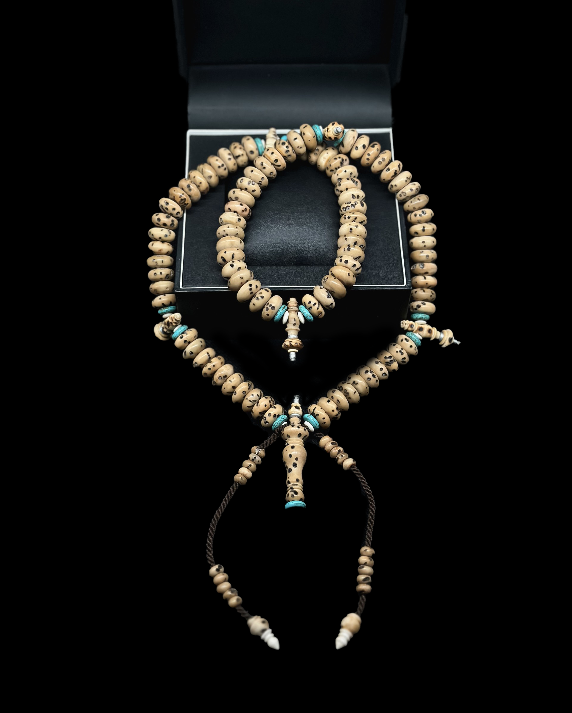 Pure Egyptian Oud Salib x Turquoise Fayrouz Tasbih