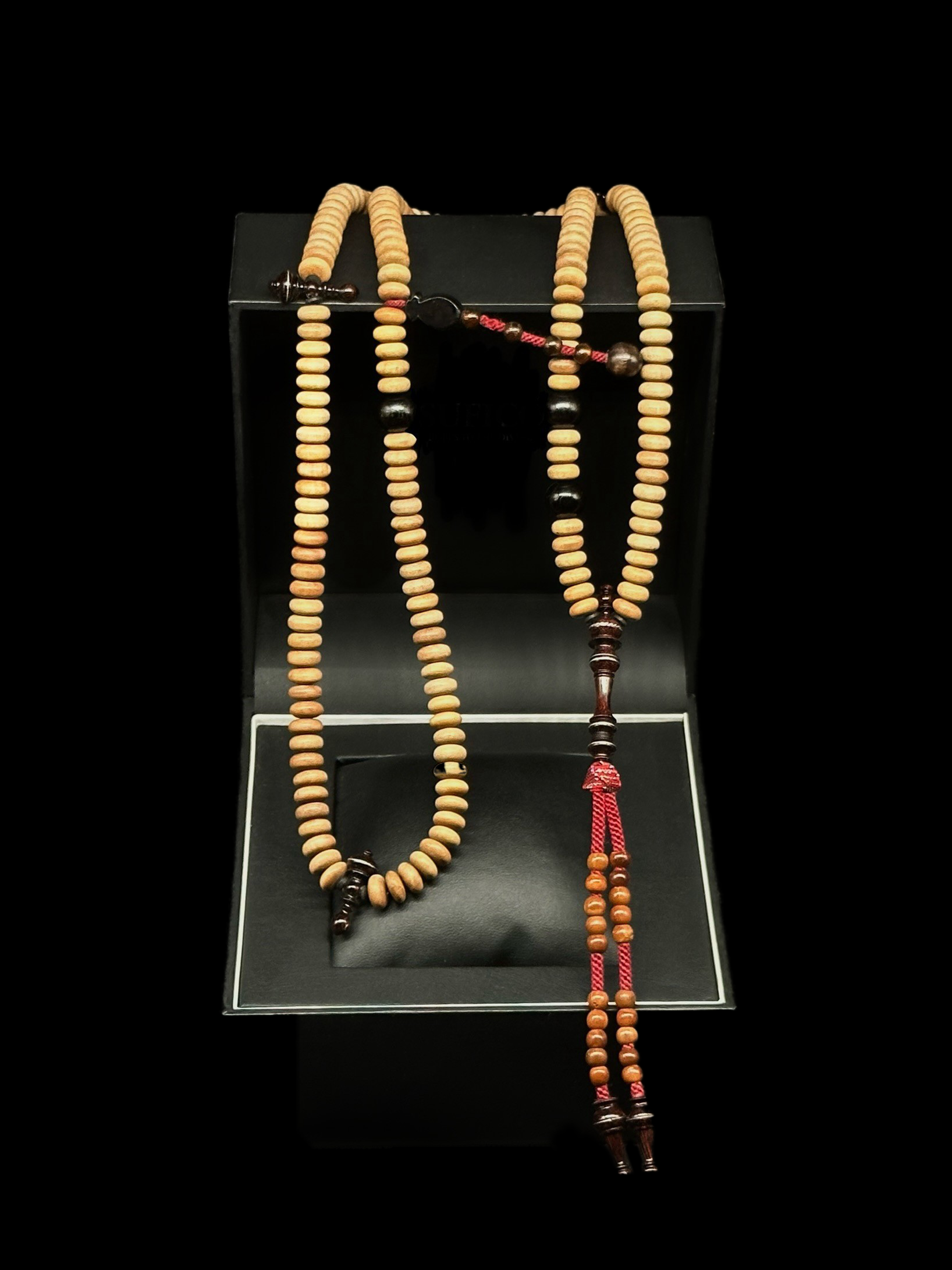 Sandalwood x Kuka x Ebony Tasbih 200 Beads With Prophetic Sandal