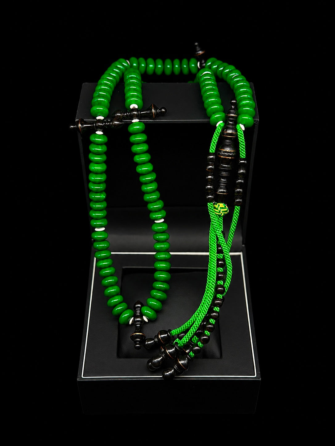 Green Marjan x Yusr Tasbih