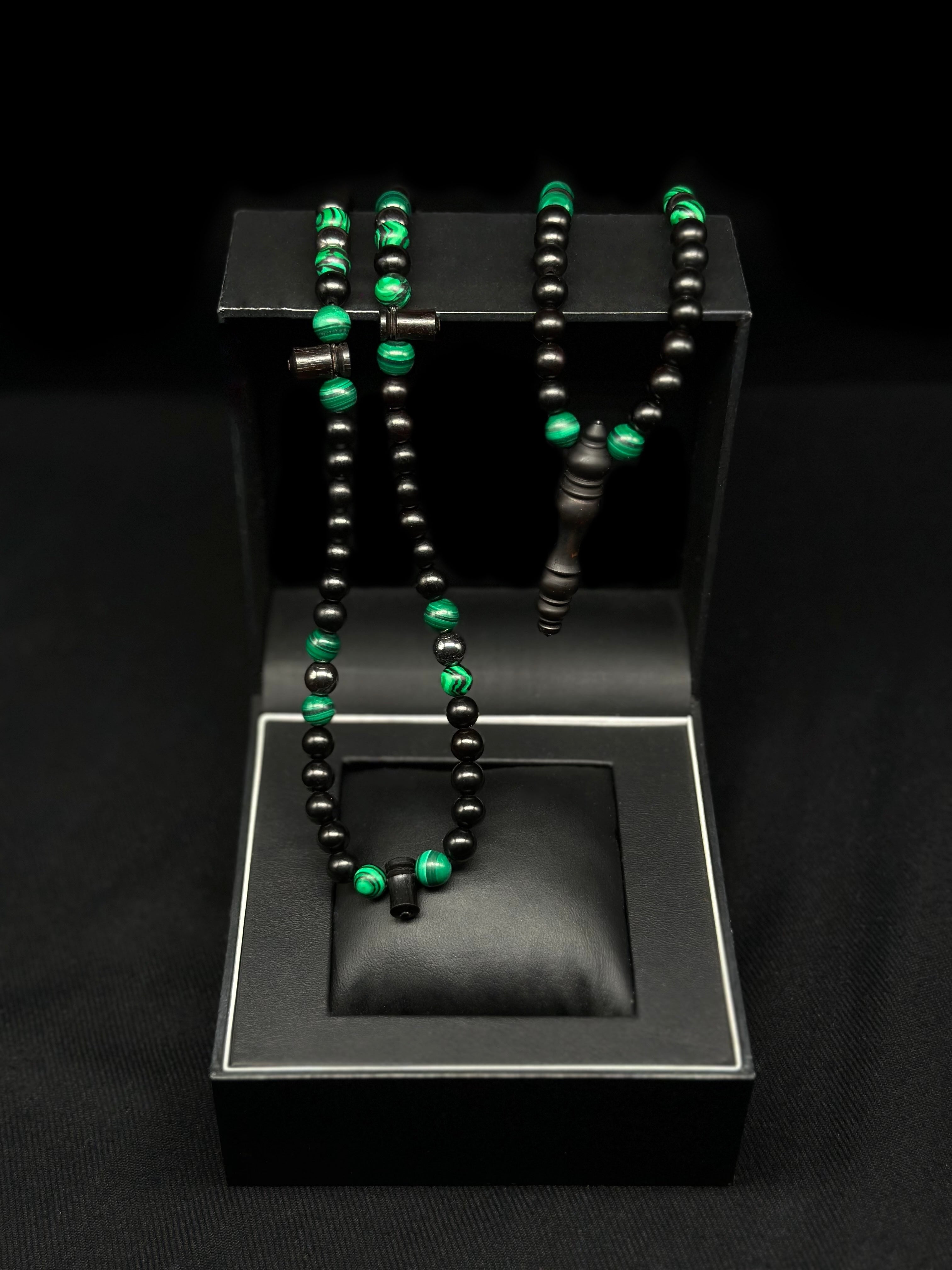 Malachite x Iron Darqawi Tasbih