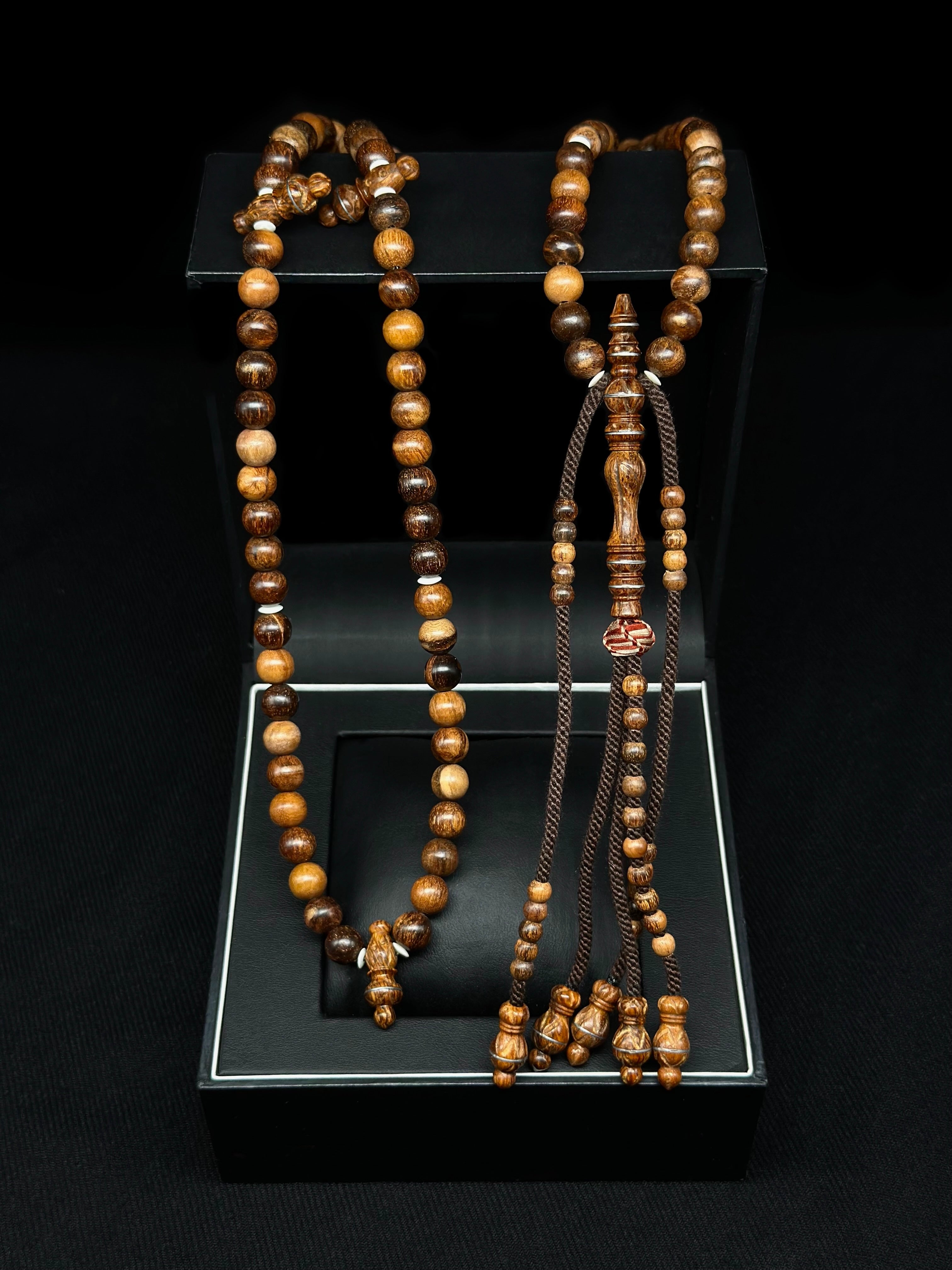Grade A Carved Oud Agarwood Tasbih